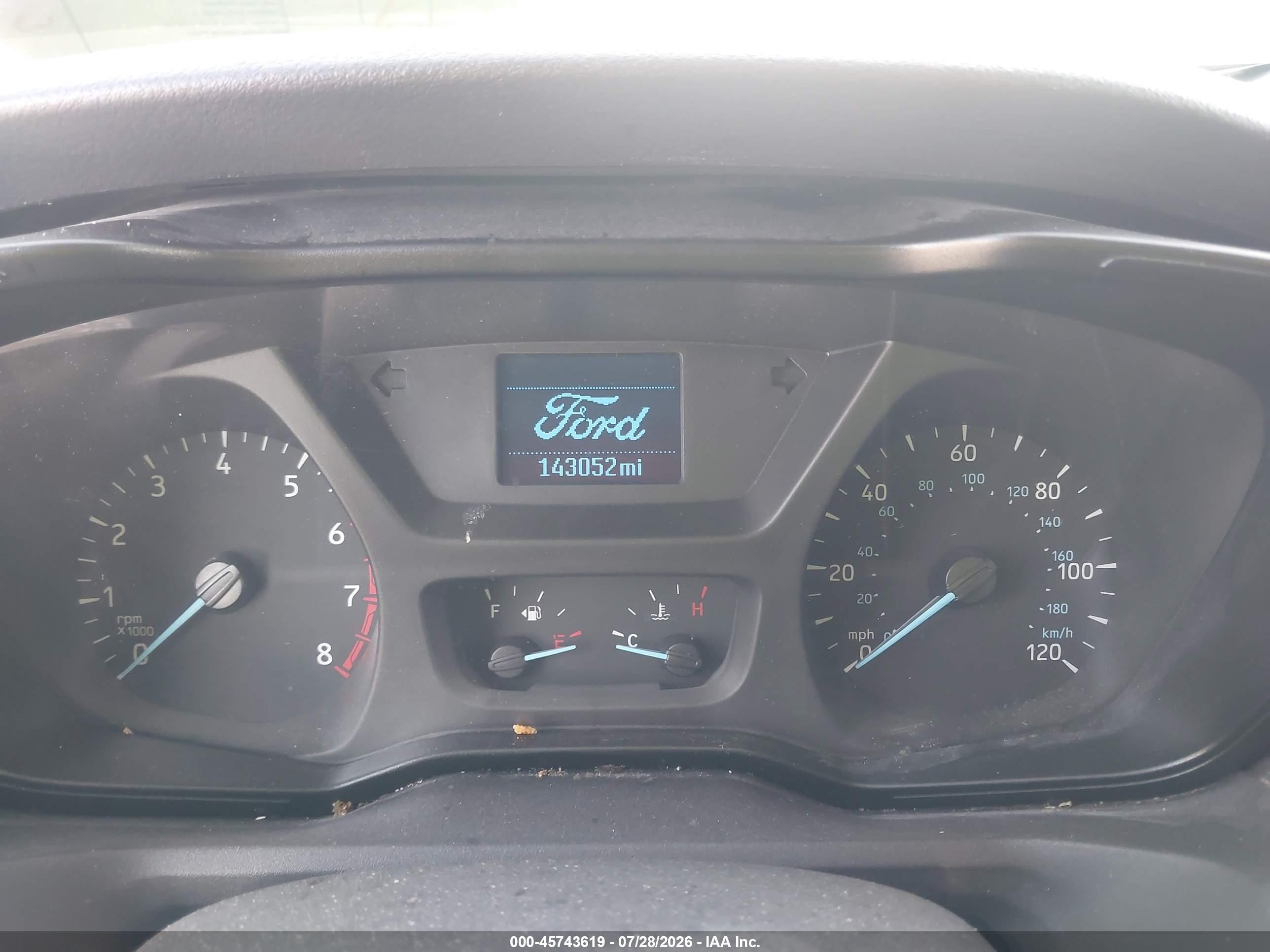 2015 Ford Transit-250   White vin: 1FTNR1CG9FKB25411