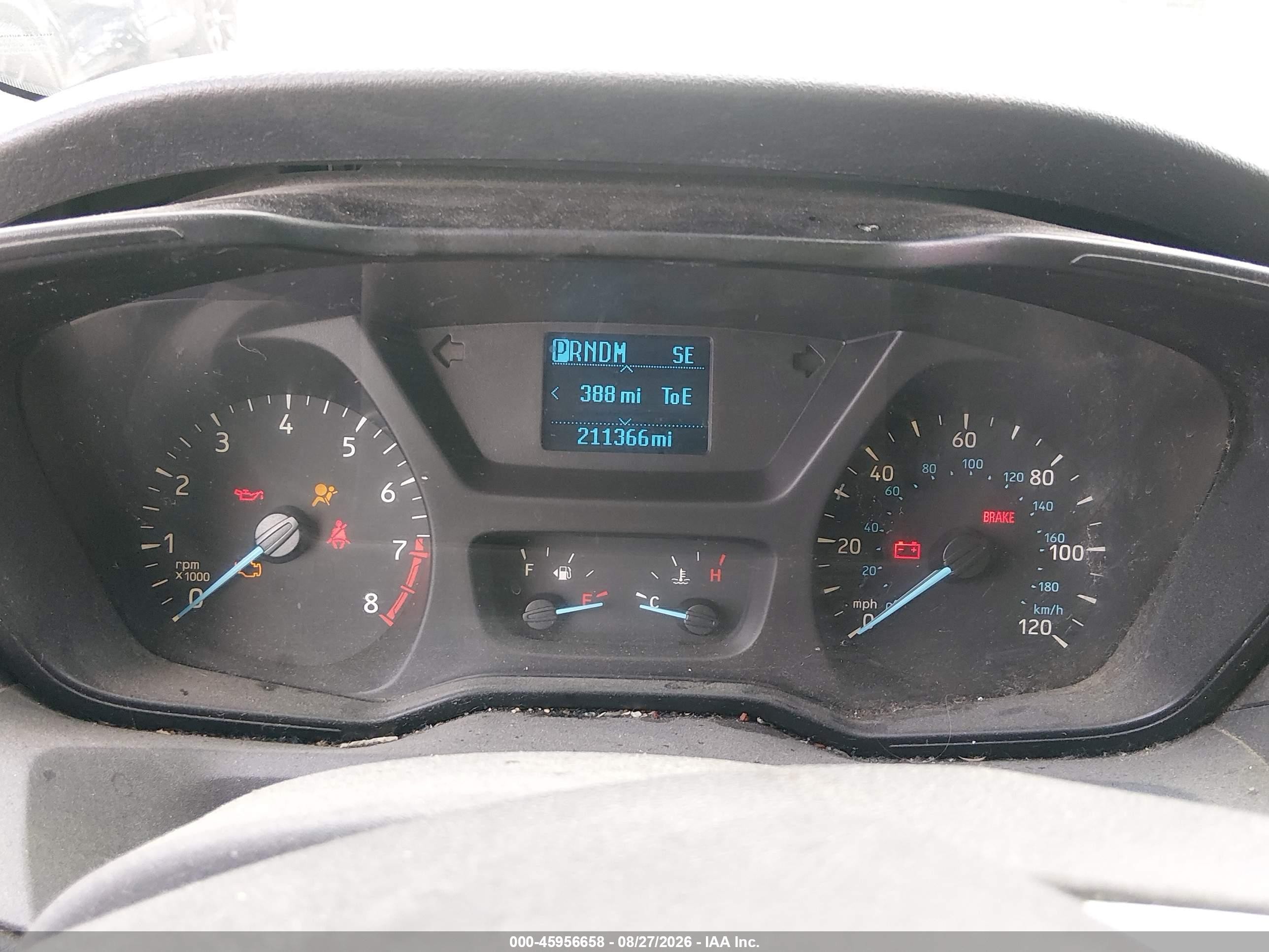 2015 Ford Transit-250   White vin: 1FTNR1YM7FKA44034