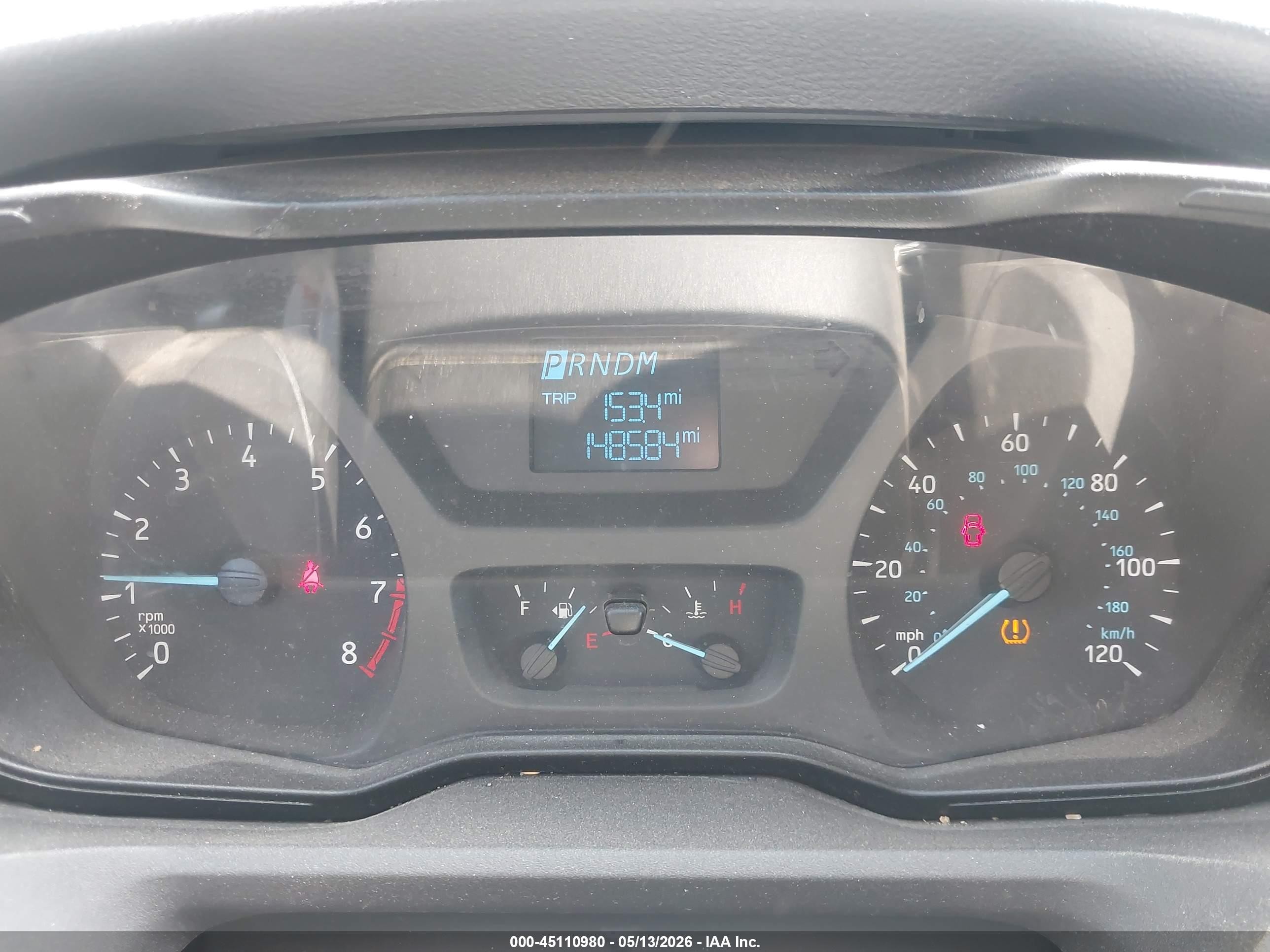 2015 Ford Transit-250 White vin: 1FTNR1YM7FKA92892