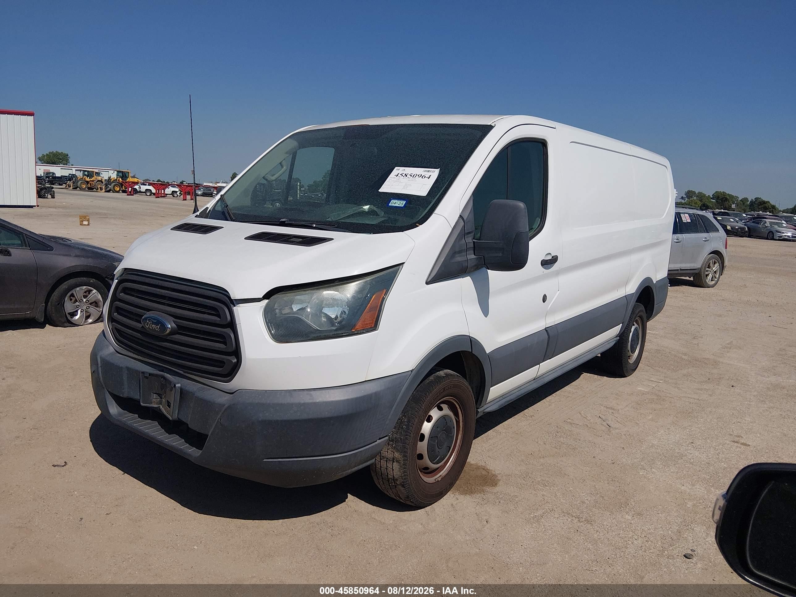 2015 Ford Transit-250   White vin: 1FTNR1YM9FKA83238