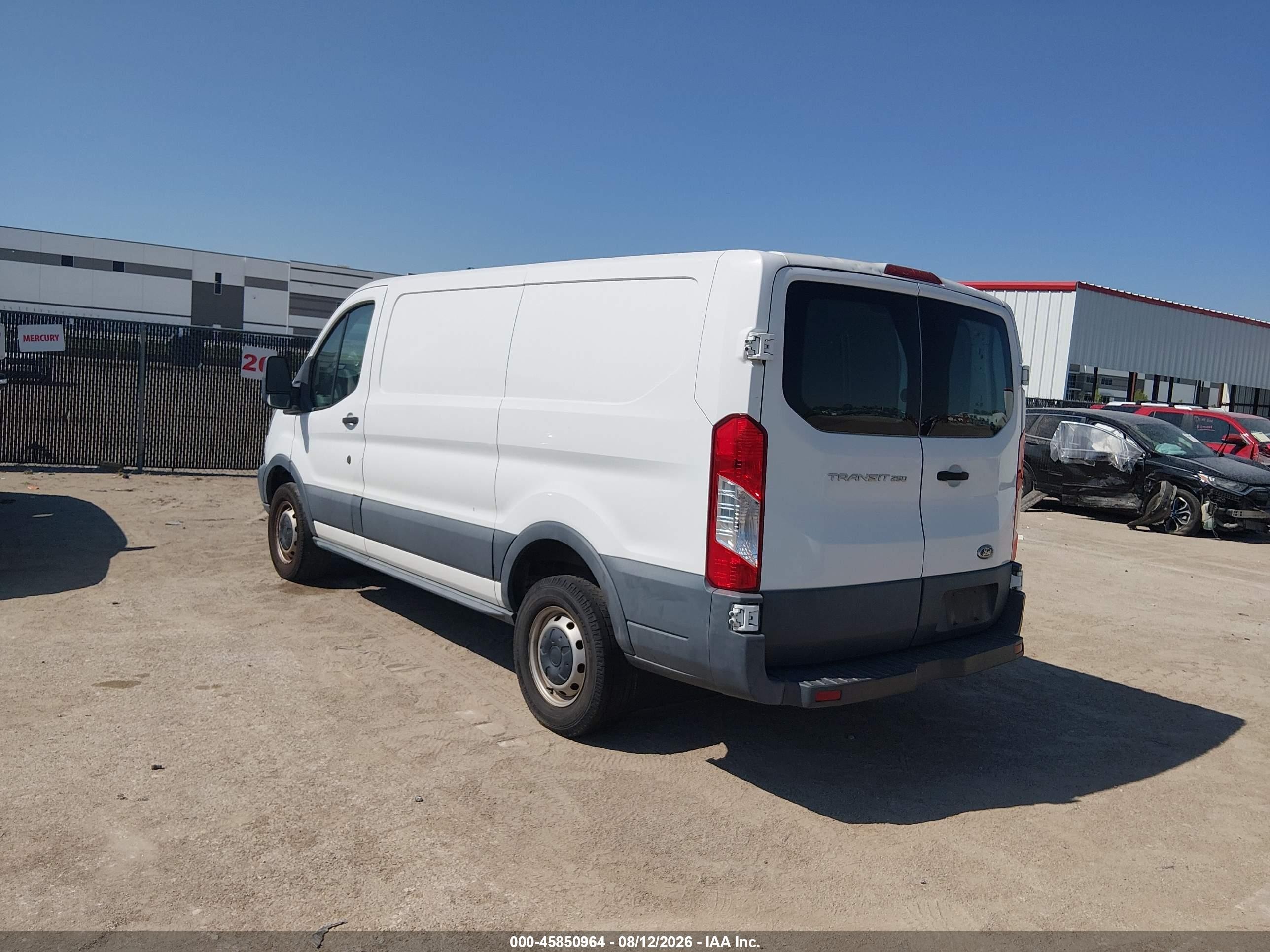 2015 Ford Transit-250   White vin: 1FTNR1YM9FKA83238