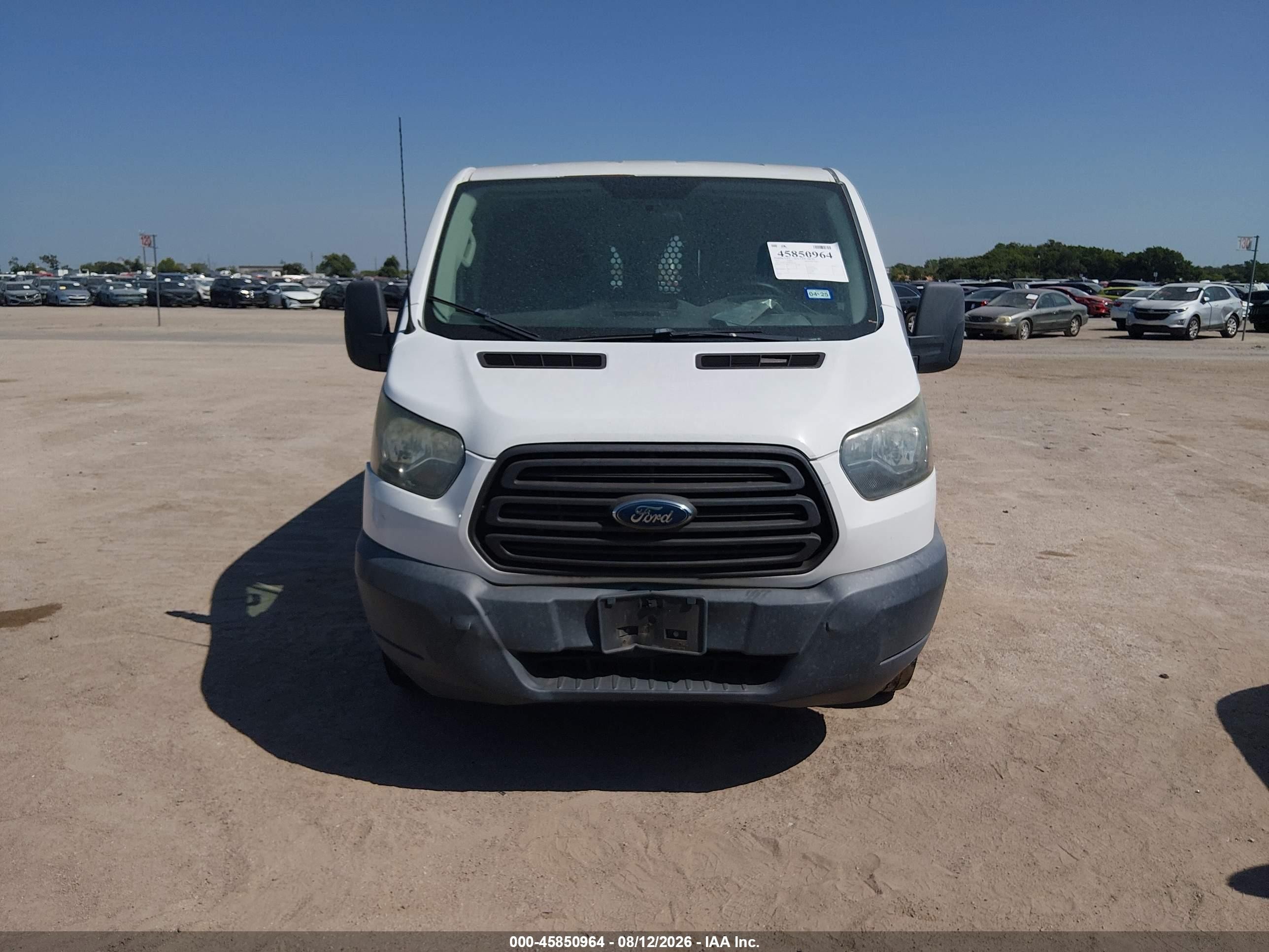 2015 Ford Transit-250   White vin: 1FTNR1YM9FKA83238
