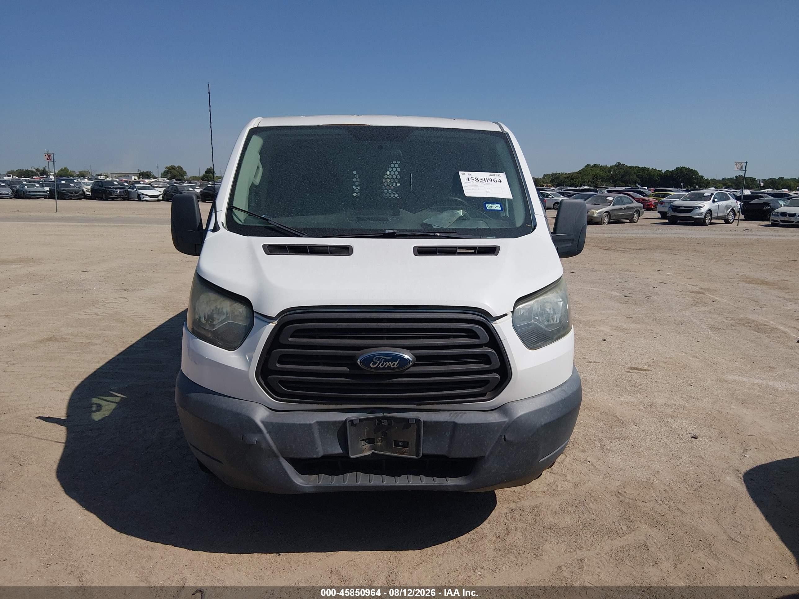 2015 Ford Transit-250   White vin: 1FTNR1YM9FKA83238