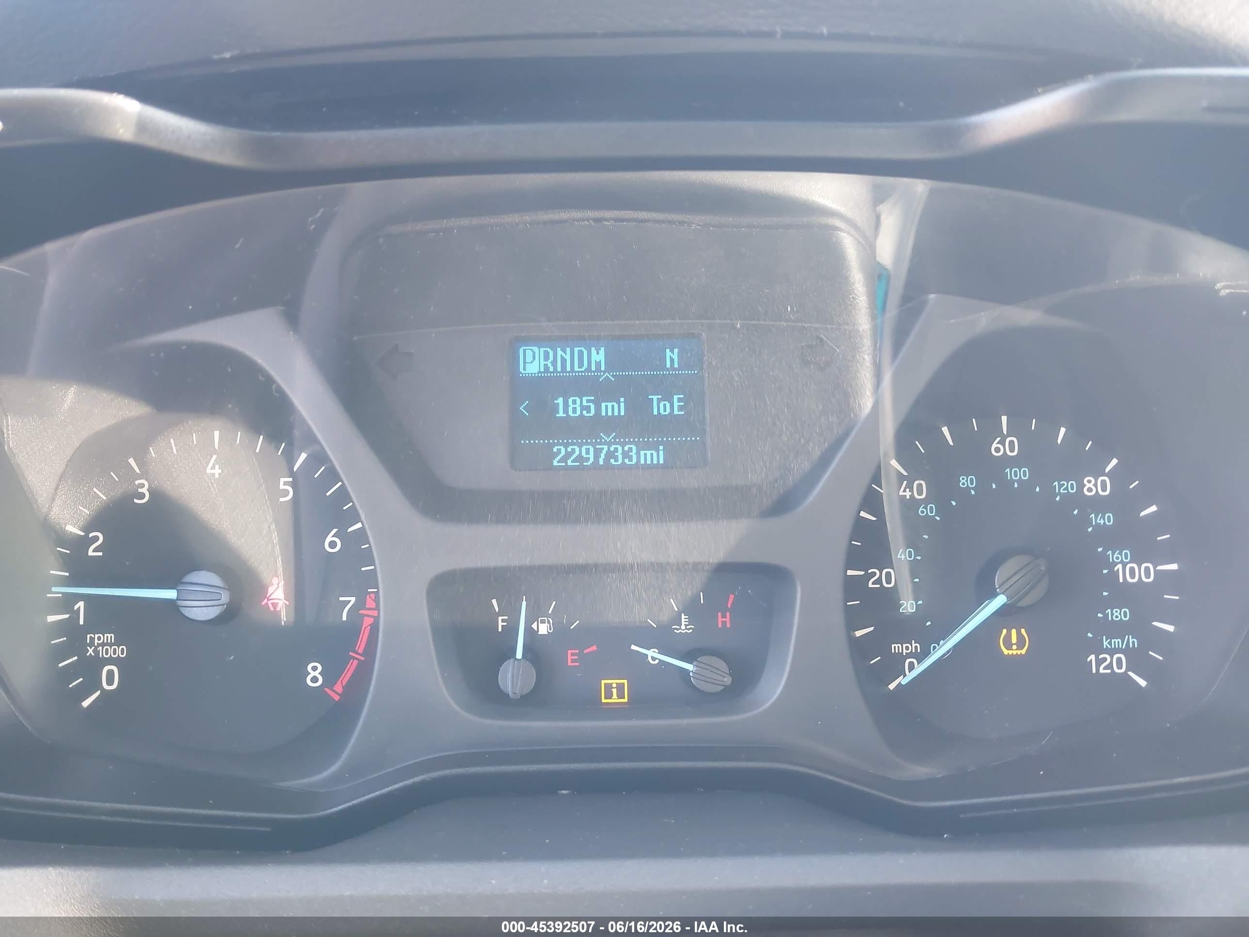 2015 Ford Transit-250   White vin: 1FTNR1YMXFKB29403