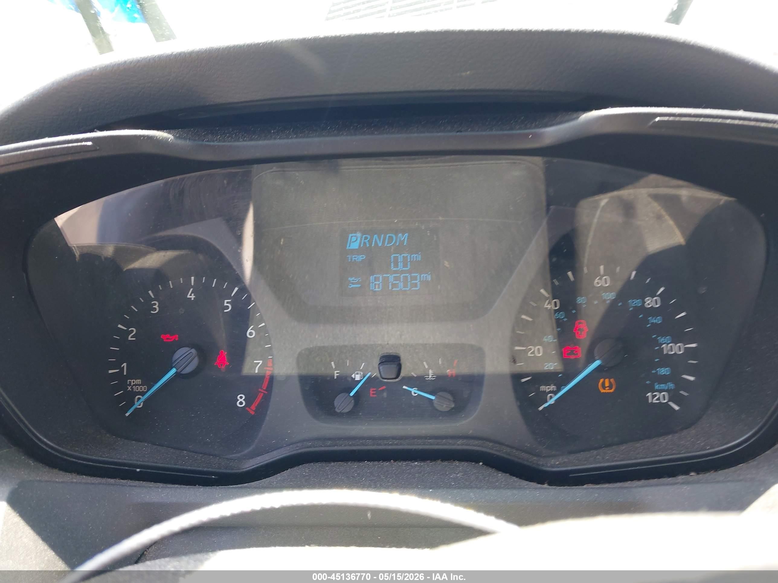 2015 Ford Transit-250 White vin: 1FTNR1ZM1FKA75018