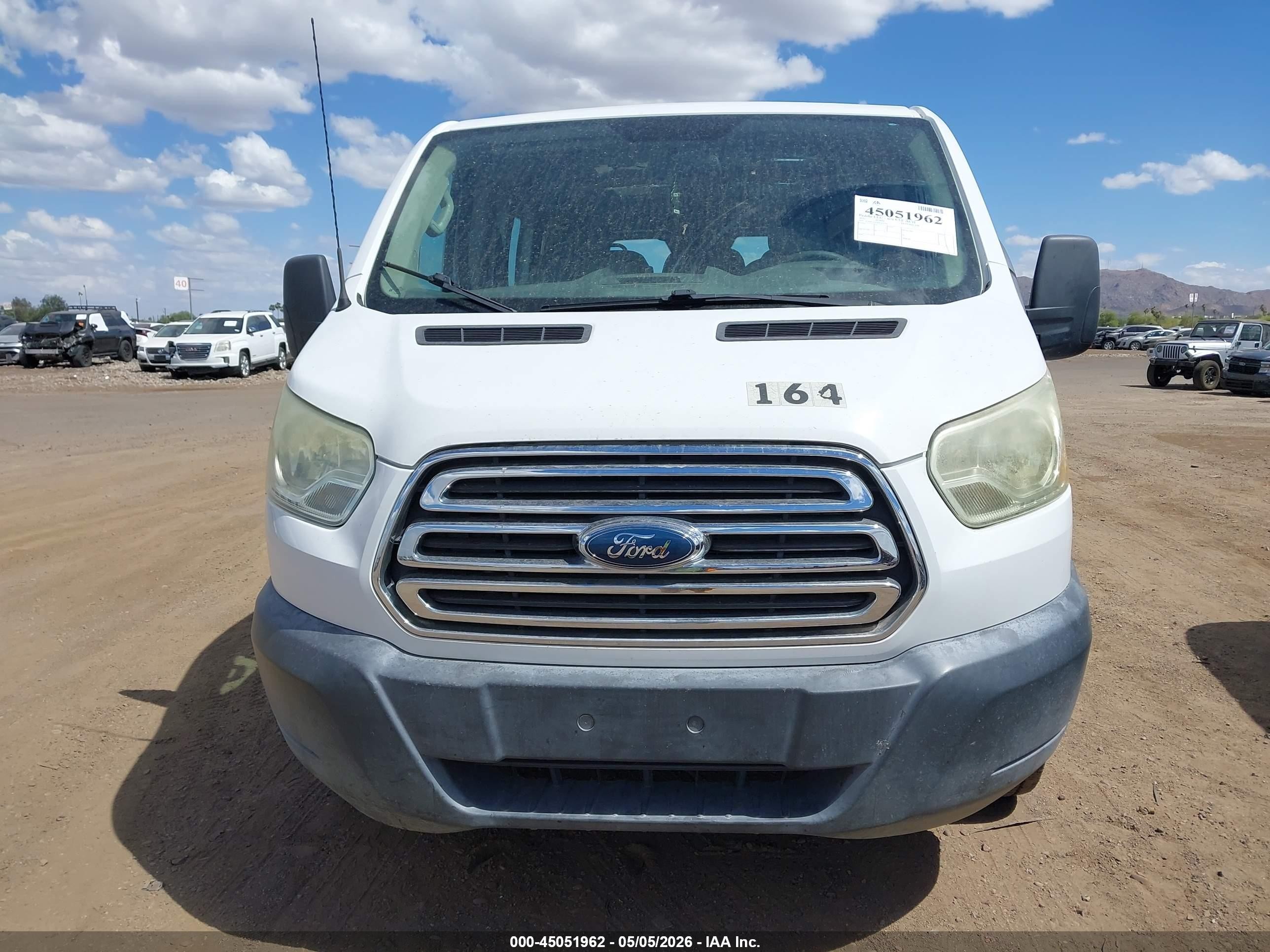2015 Ford Transit-250   White vin: 1FTNR1ZM3FKA33711