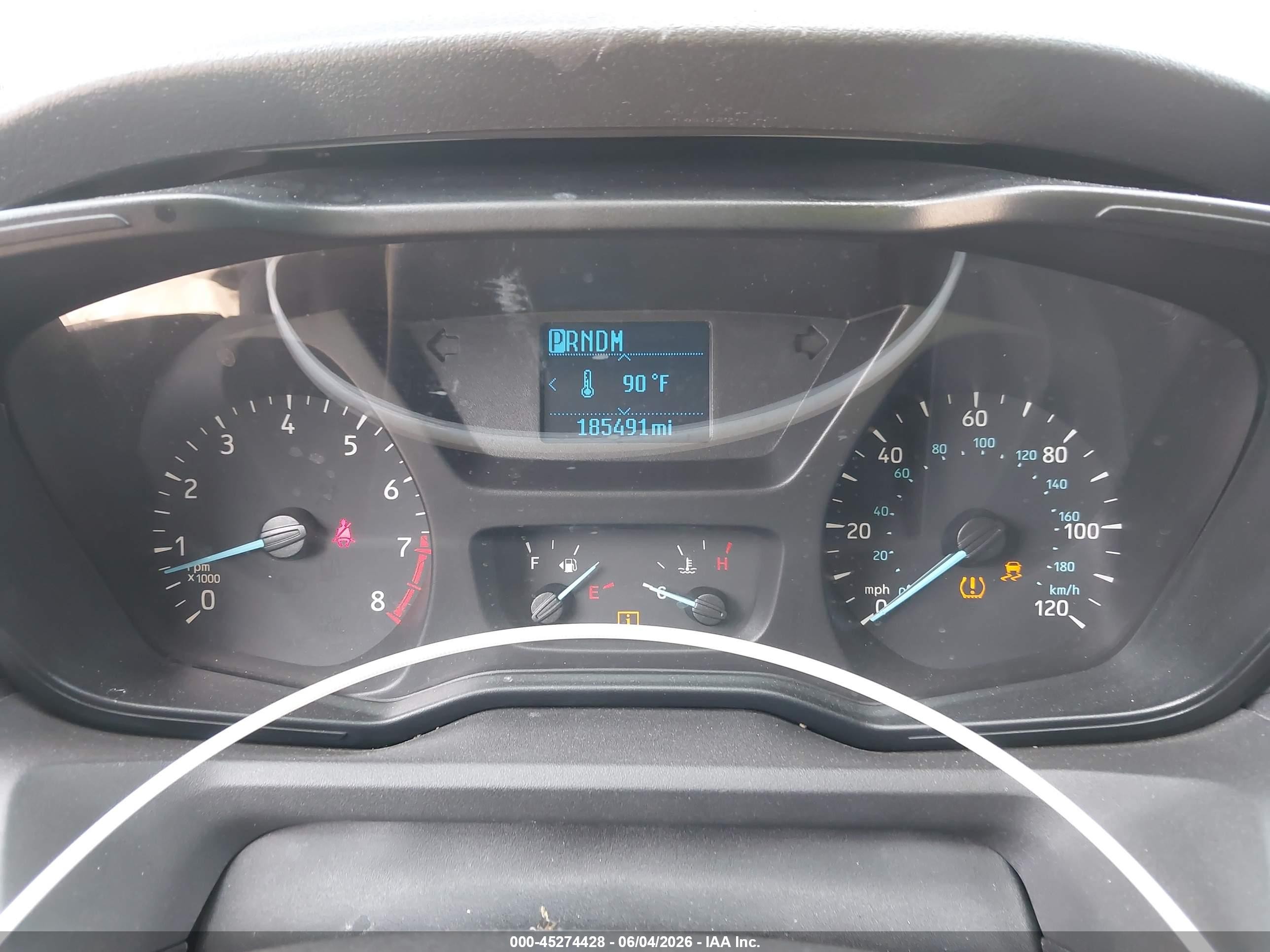 2015 Ford Transit-250   White vin: 1FTNR1ZM4FKA45432