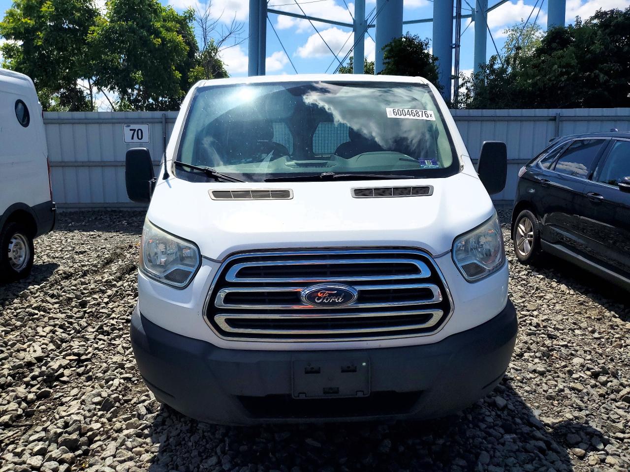 2015 Ford Transit T-250 White vin: 1FTNR1ZM5FKA46945