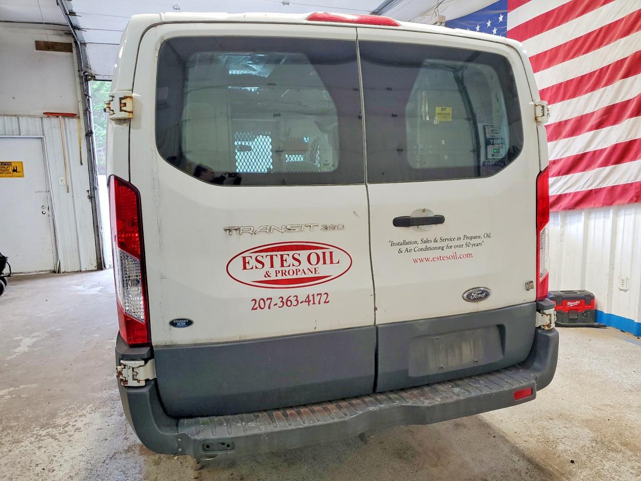 2015 Ford Transit T-250 White vin: 1FTNR1ZM5FKA89181