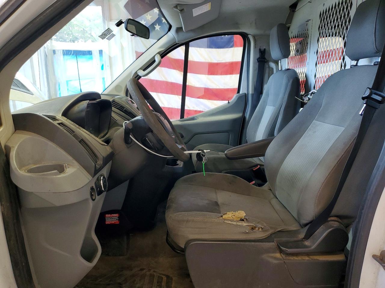 2015 Ford Transit T-250 White vin: 1FTNR1ZM5FKA89181