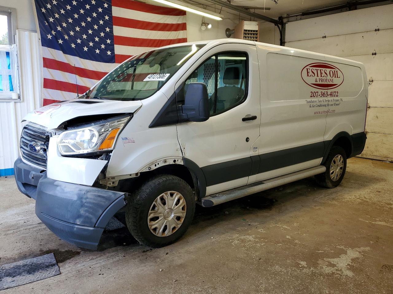 2015 Ford Transit T-250 Белый vin: 1FTNR1ZM5FKA89181