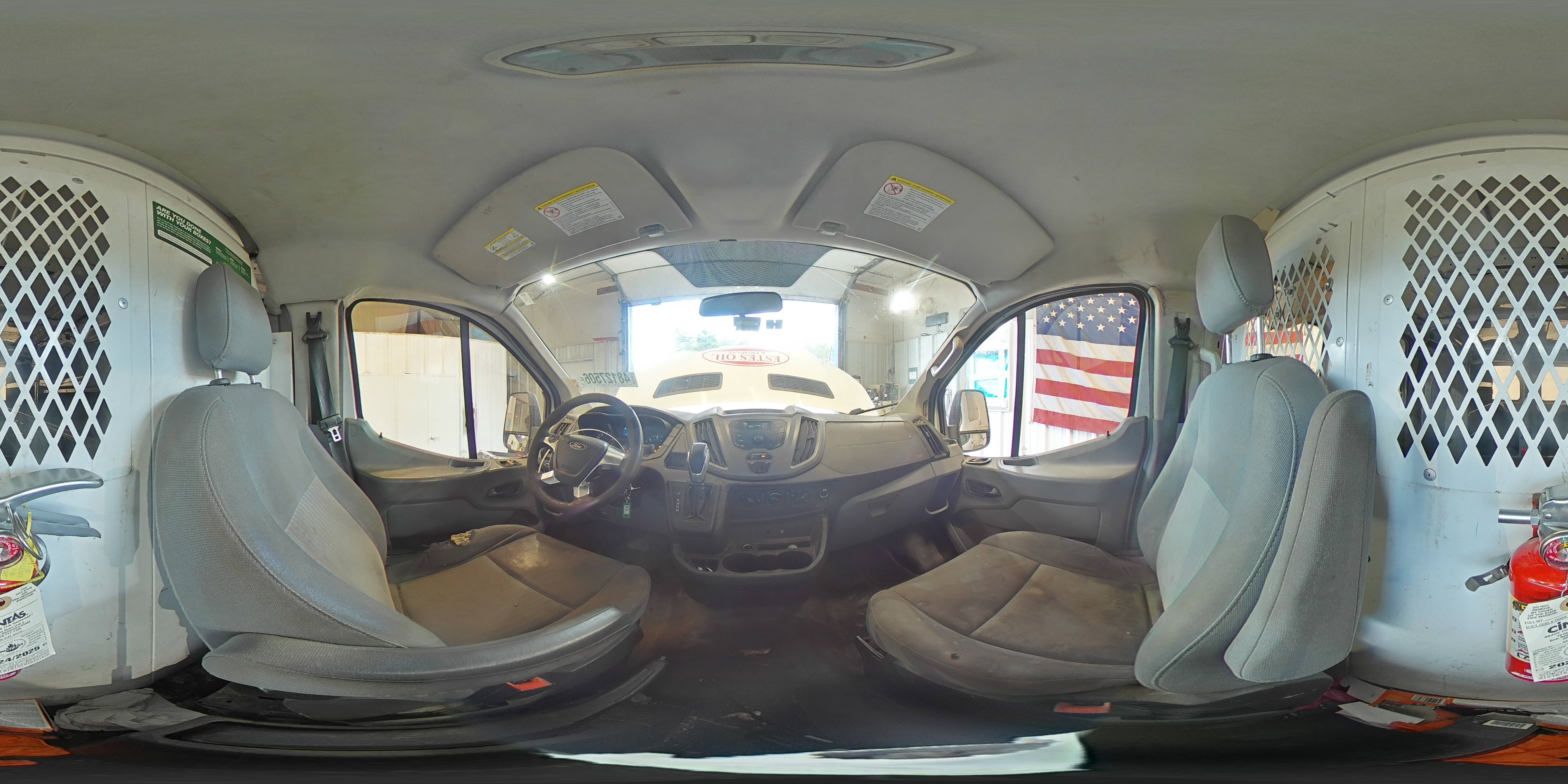 2015 Ford Transit T-250 White vin: 1FTNR1ZM5FKA89181