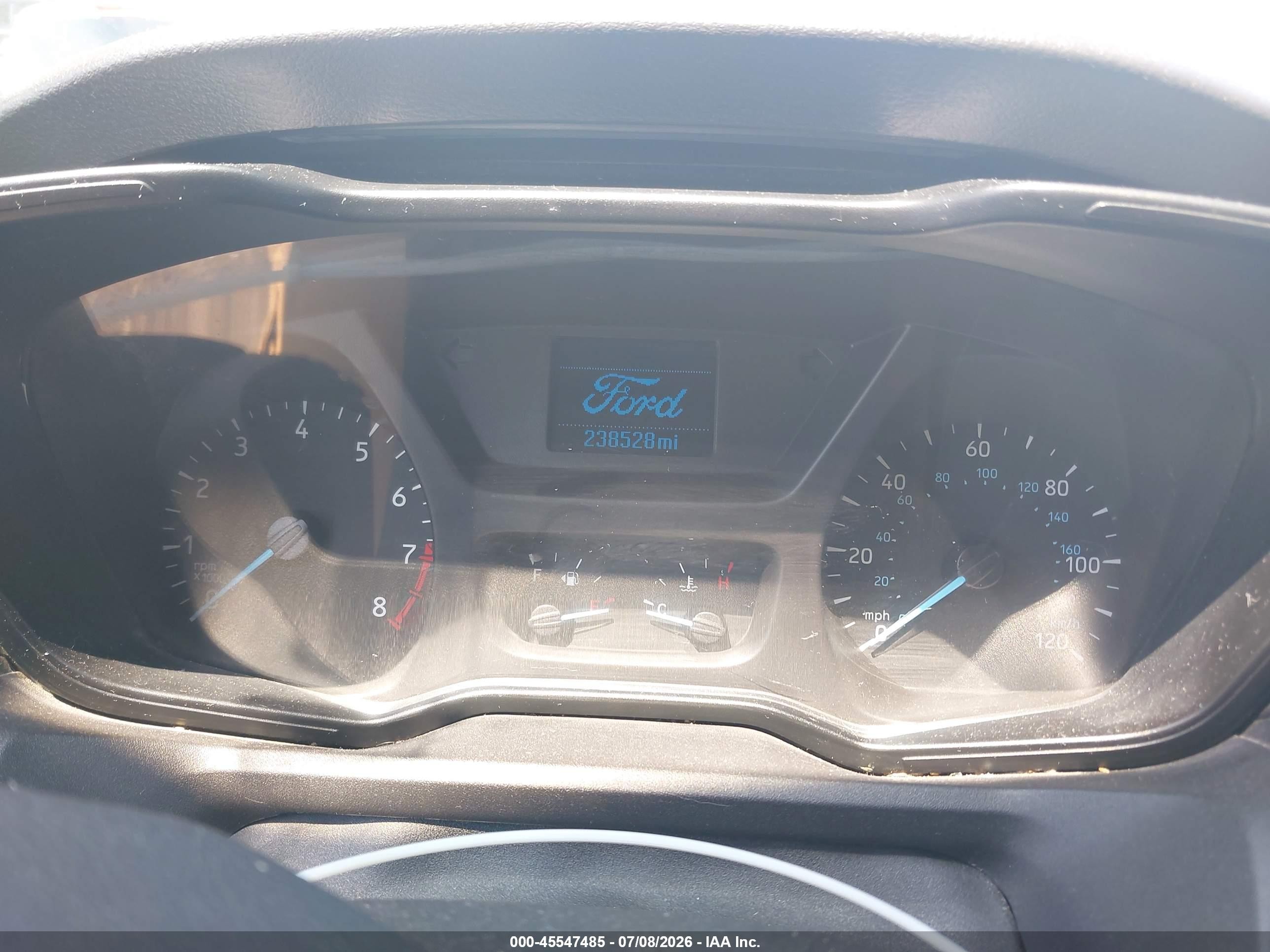 2015 Ford Transit-250   White vin: 1FTNR1ZM6FKA60627