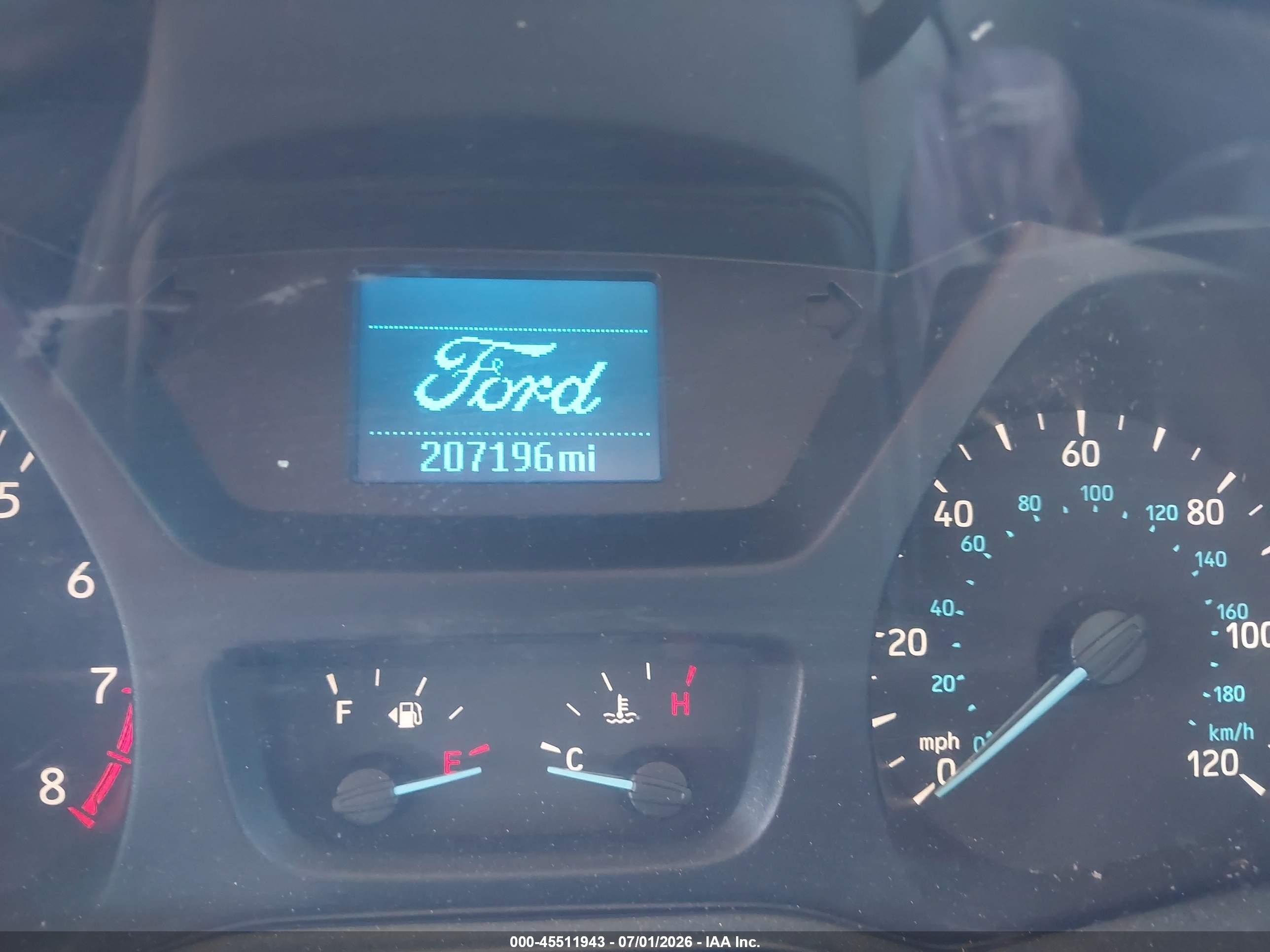 2015 Ford Transit-250   White vin: 1FTNR1ZMXFKA77902