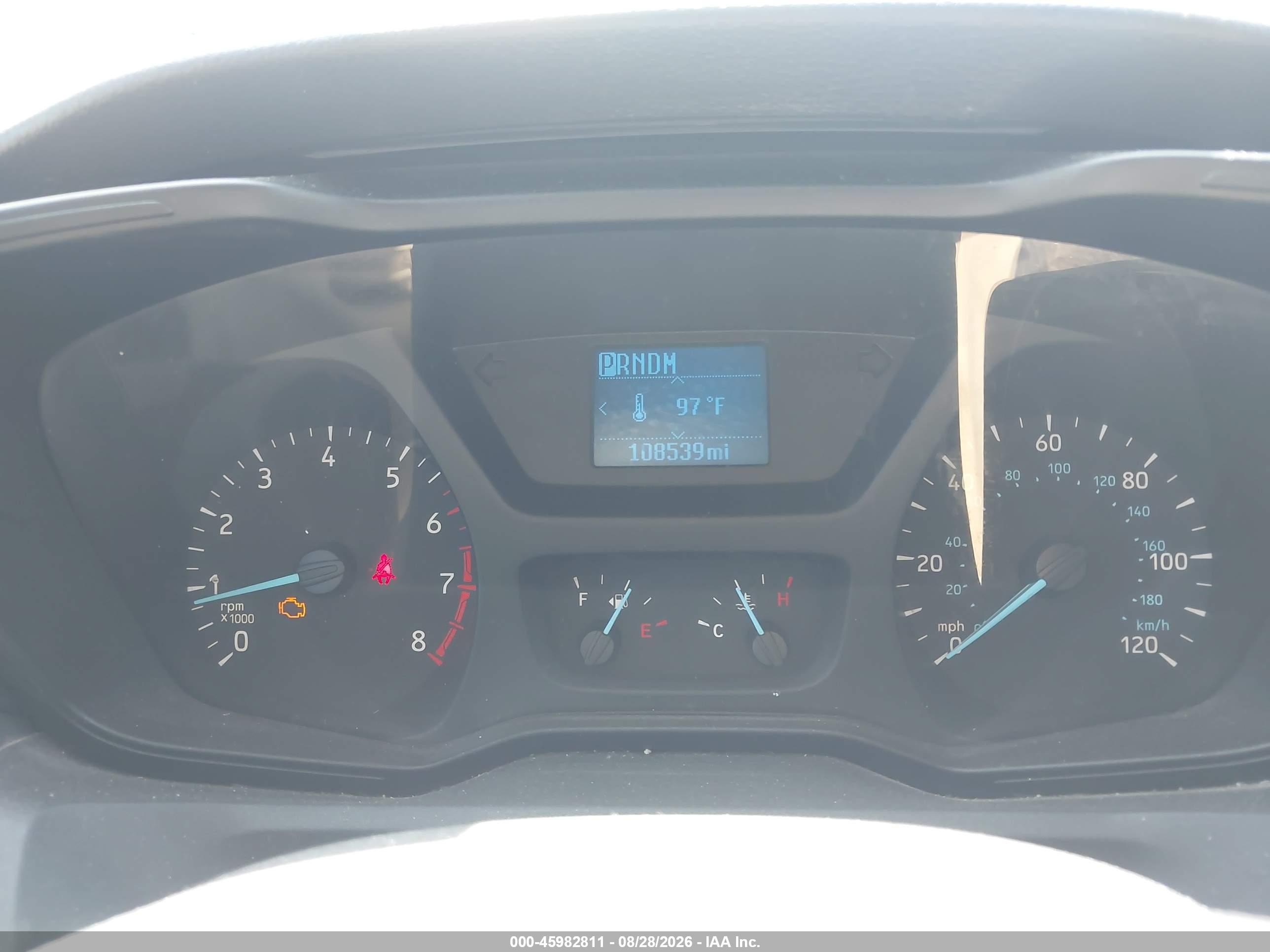 2015 Ford Transit-250   White vin: 1FTNR2CG8FKA04598