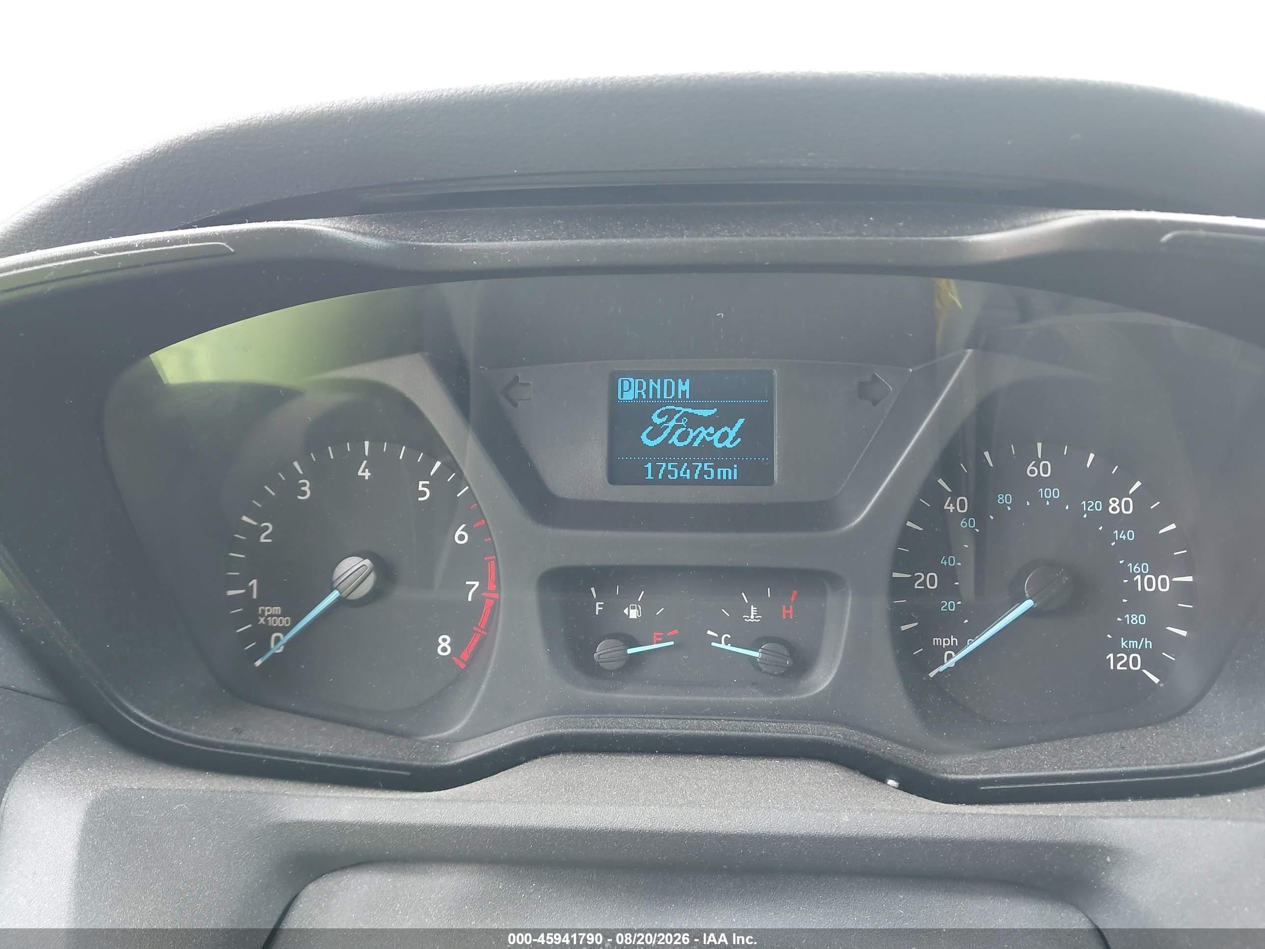 2015 Ford Transit-250   White vin: 1FTNR2CG9FKB28640
