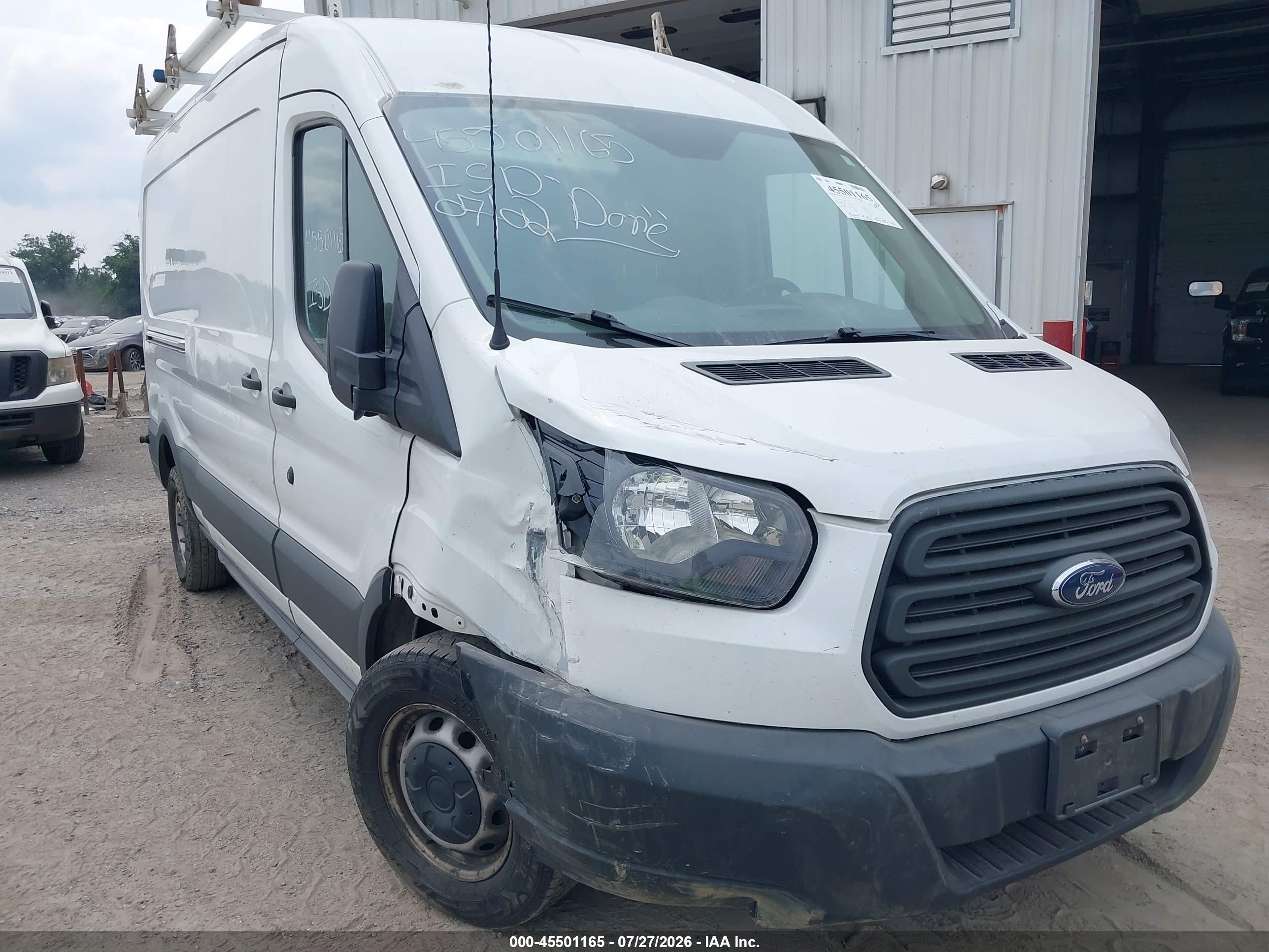 2015 Ford Transit-250   White vin: 1FTNR2CM0FKA57883