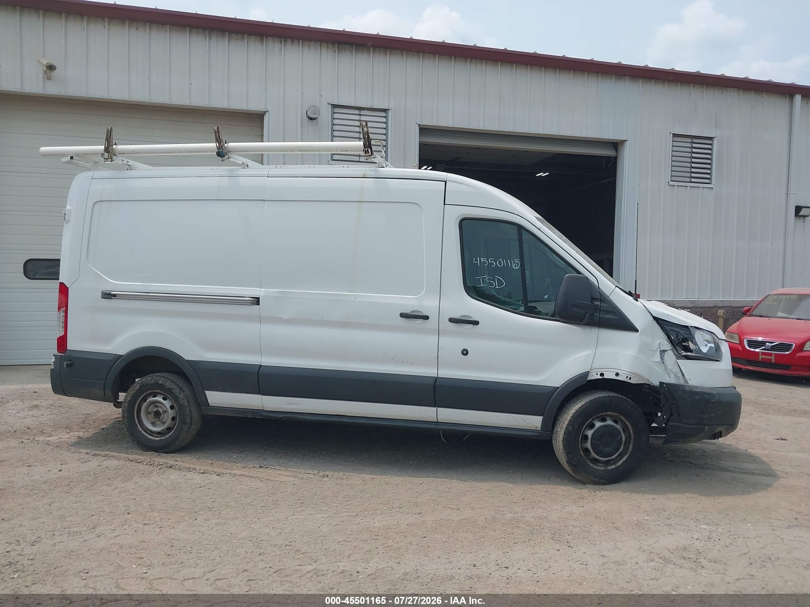 2015 Ford Transit-250   White vin: 1FTNR2CM0FKA57883