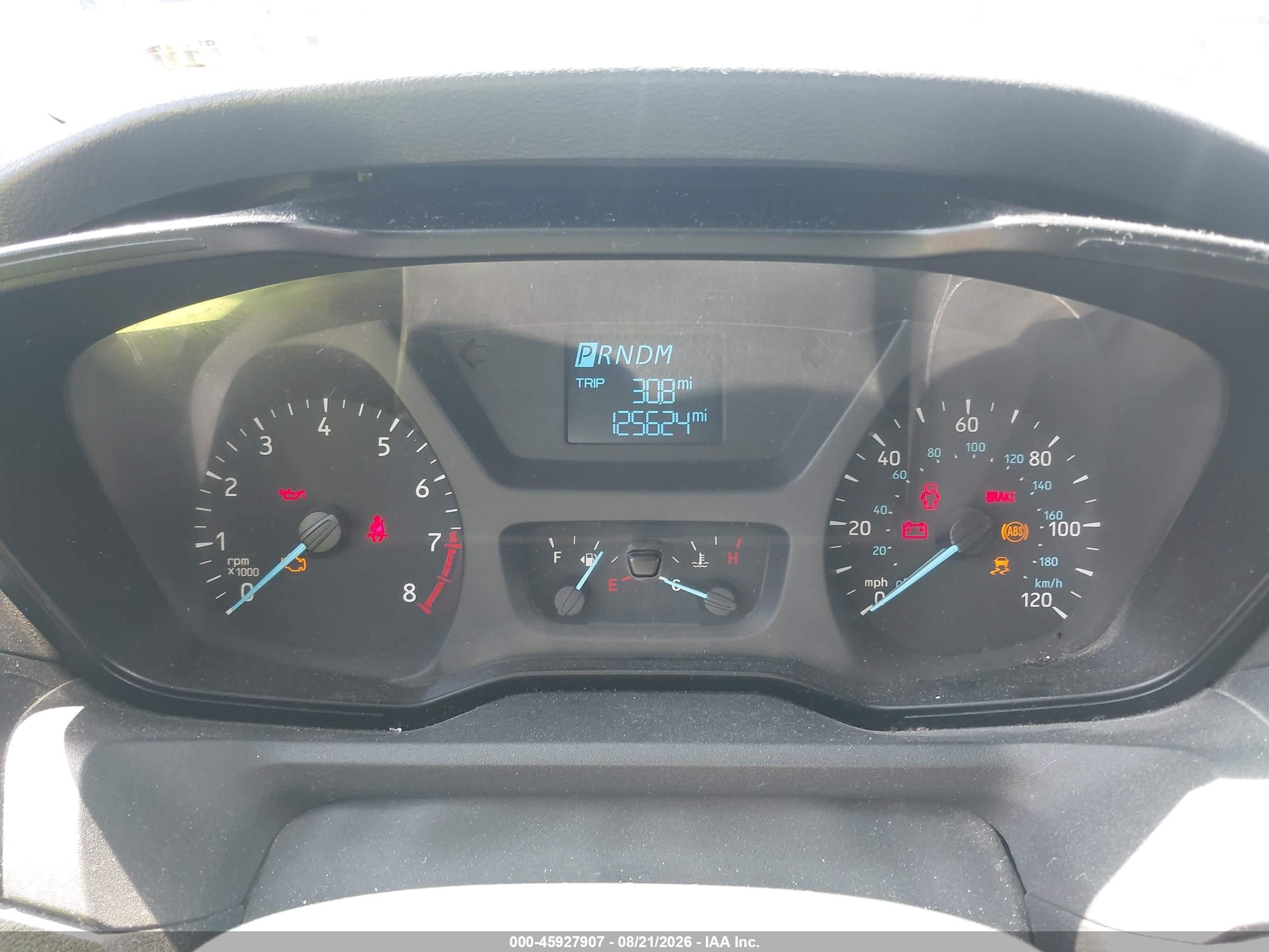 2015 Ford Transit-250   White vin: 1FTNR2CM3FKA80641