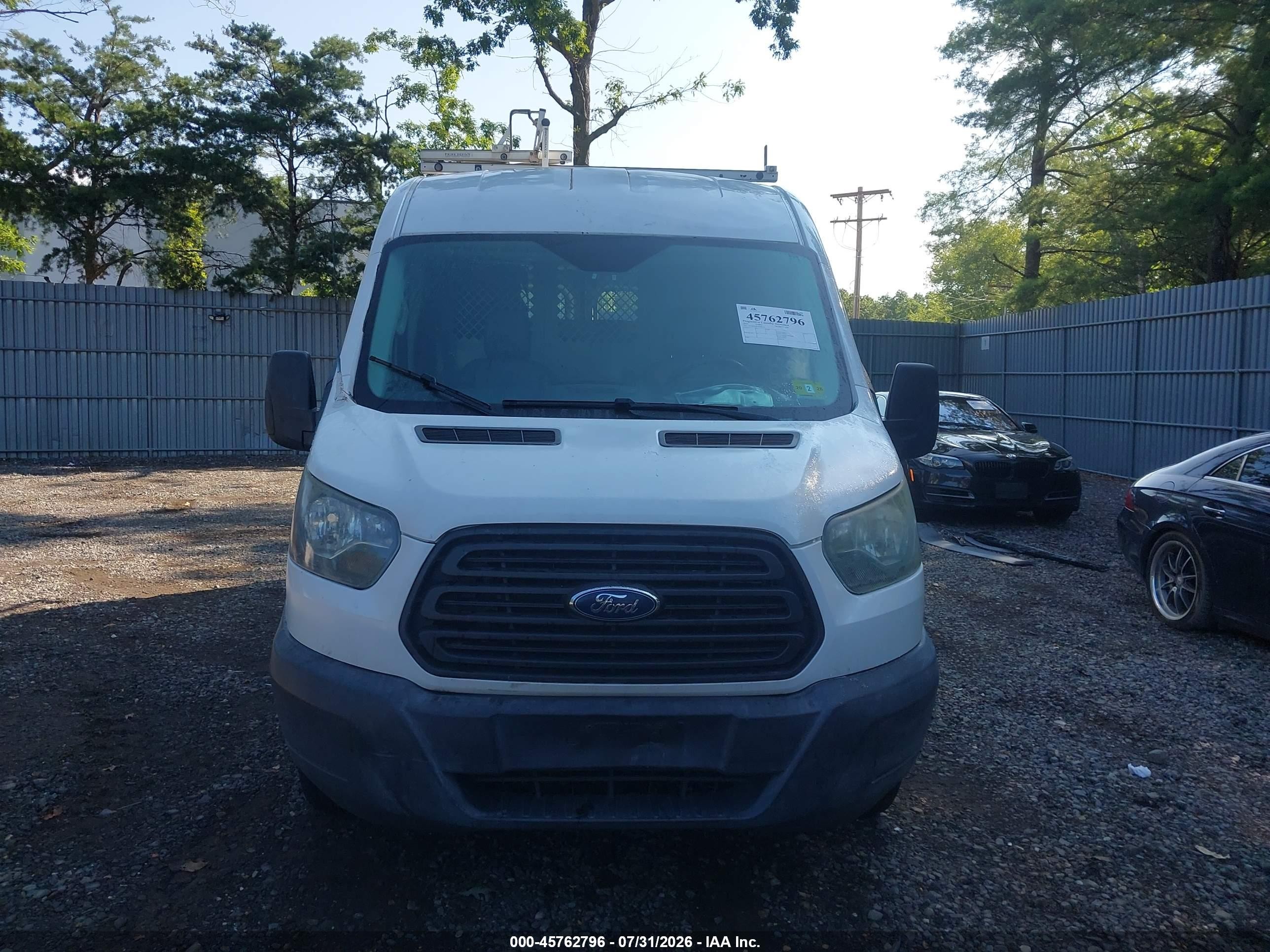 2015 Ford Transit-250   White vin: 1FTNR2CM7FKB07176