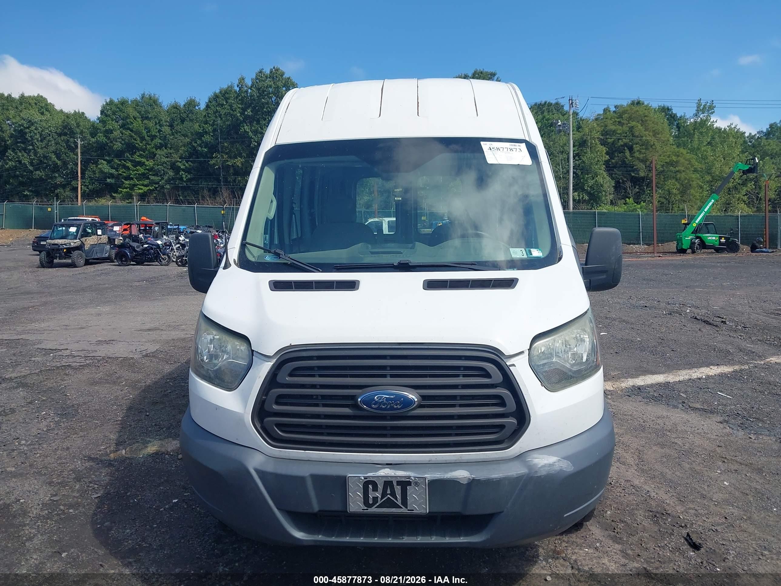 2015 Ford Transit-250   White vin: 1FTNR2XG1FKB07257