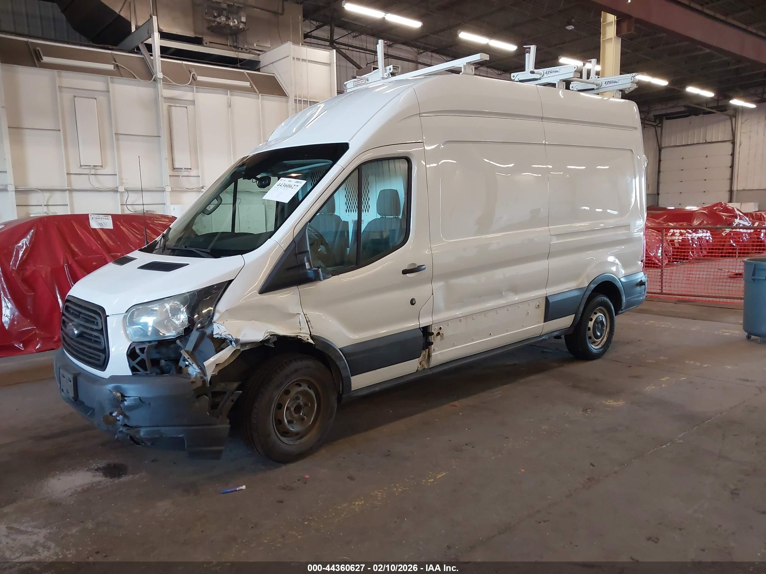 2015 Ford Transit-250 White vin: 1FTNR2XV6FKA79289