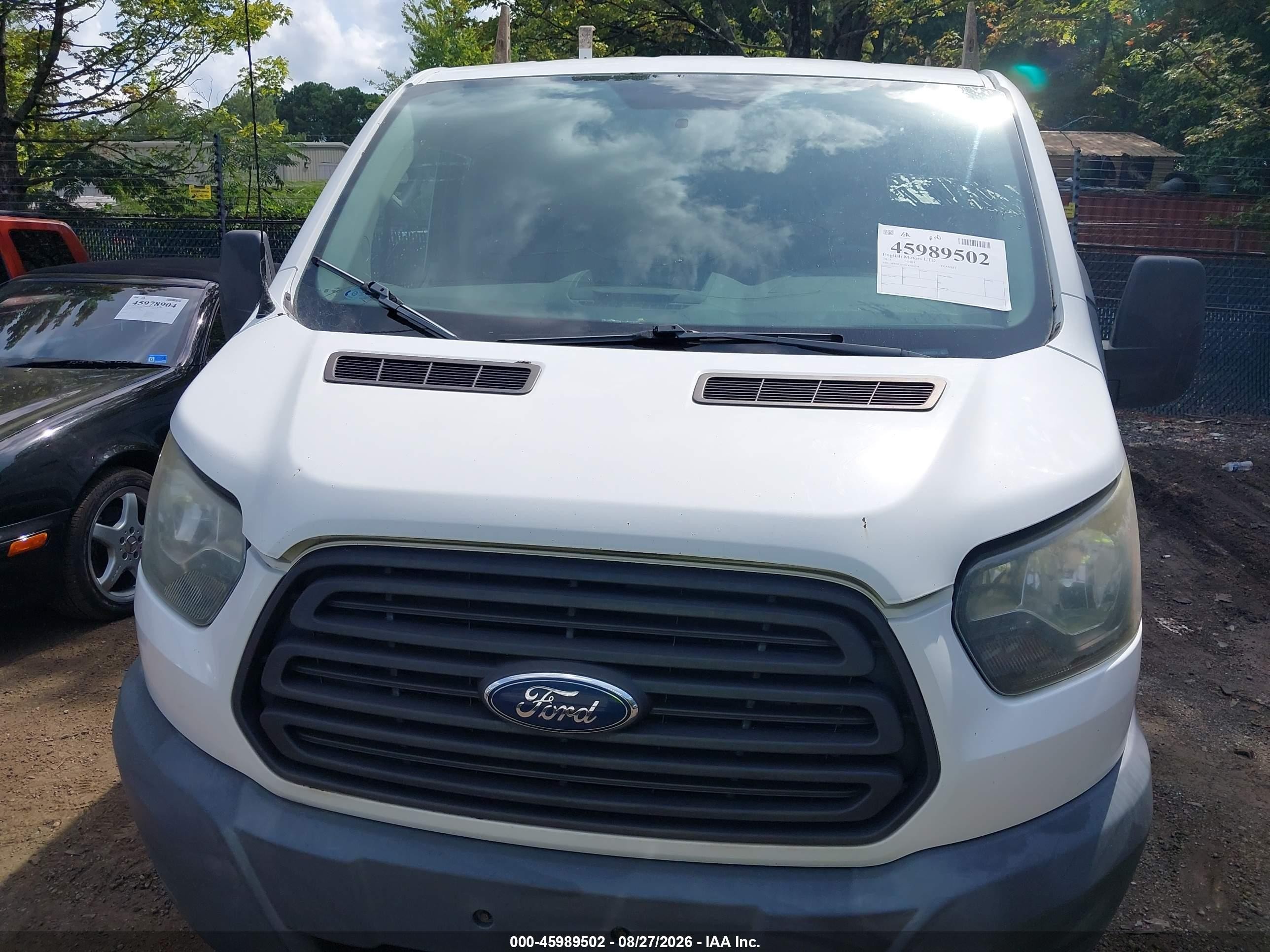 2015 Ford Transit-250   Белый vin: 1FTNR2ZG3FKA93228