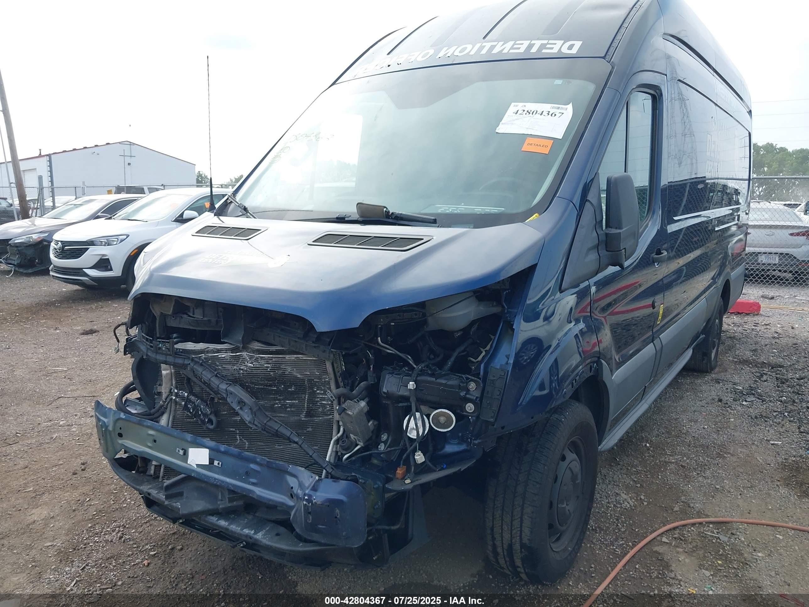 2015 Ford Transit-250 Синий vin: 1FTNR3XM4FKA12798