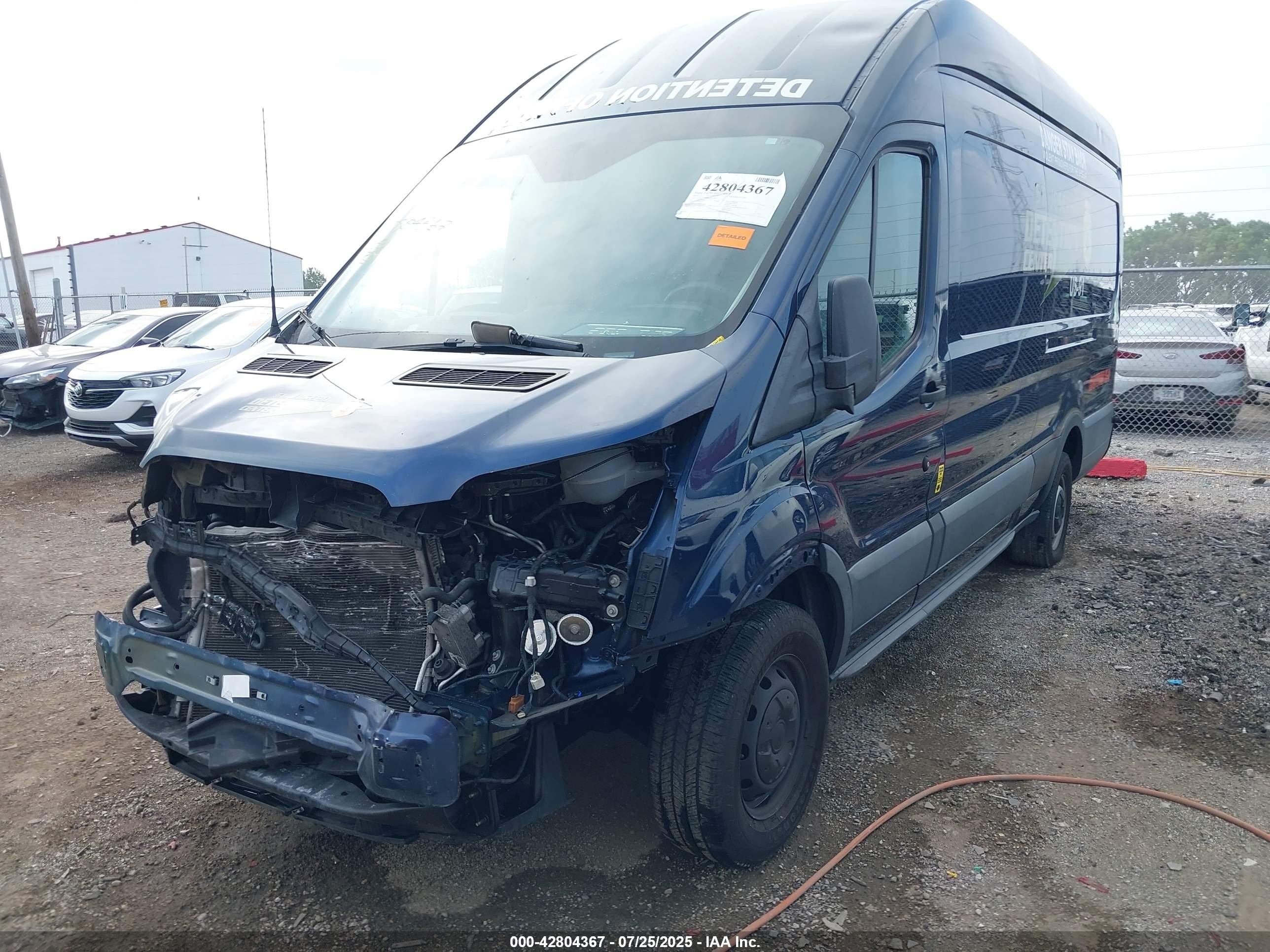 2015 Ford Transit-250 Синий vin: 1FTNR3XM4FKA12798