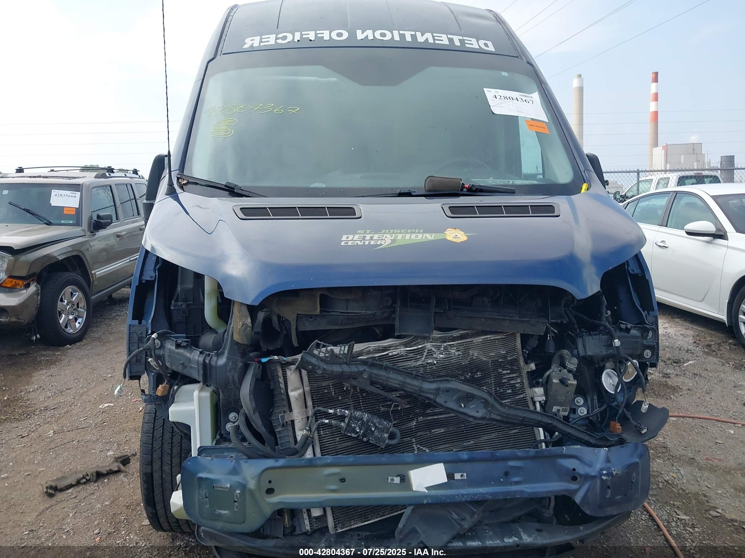2015 Ford Transit-250 Синий vin: 1FTNR3XM4FKA12798