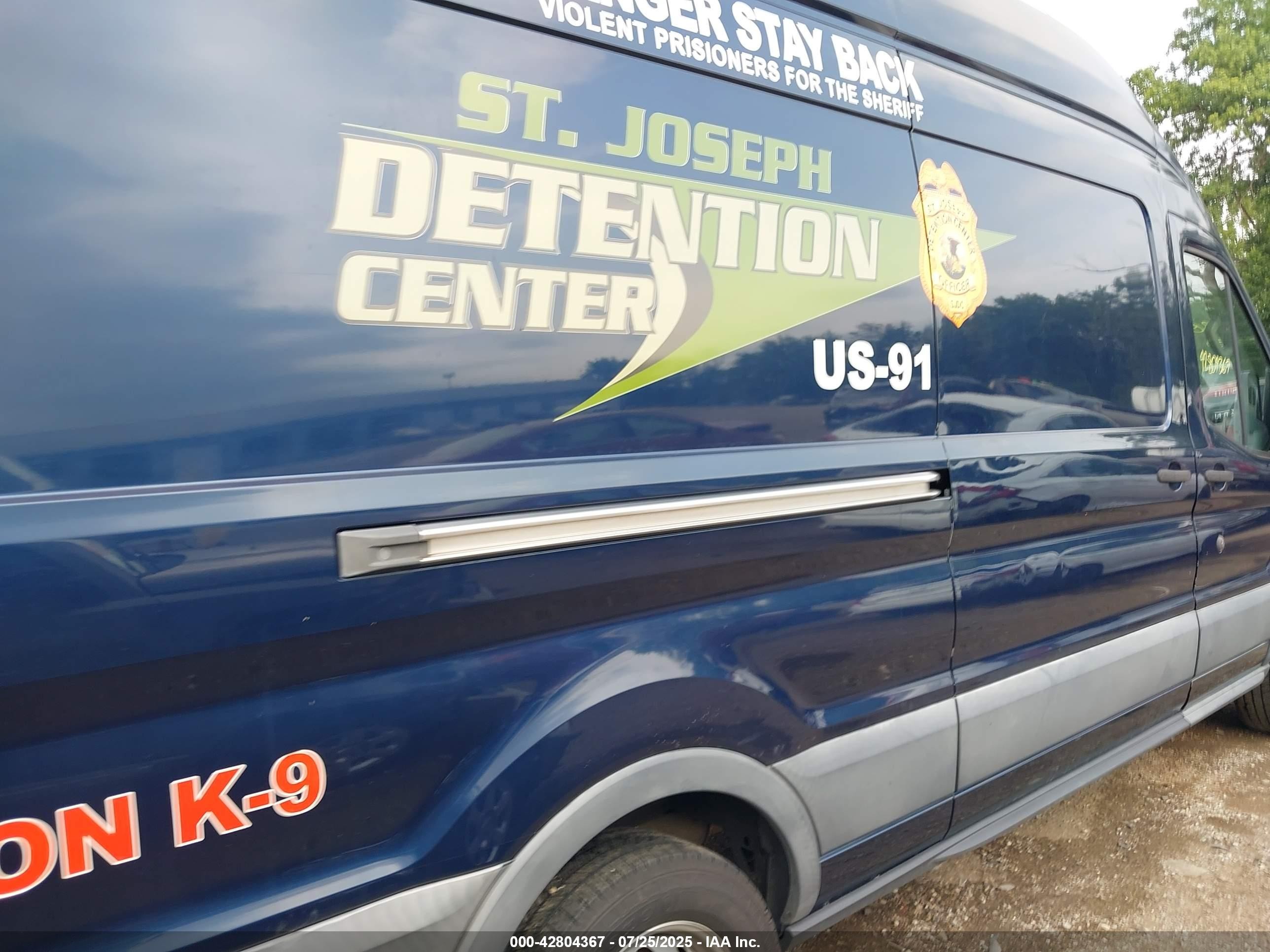 2015 Ford Transit-250 Синий vin: 1FTNR3XM4FKA12798