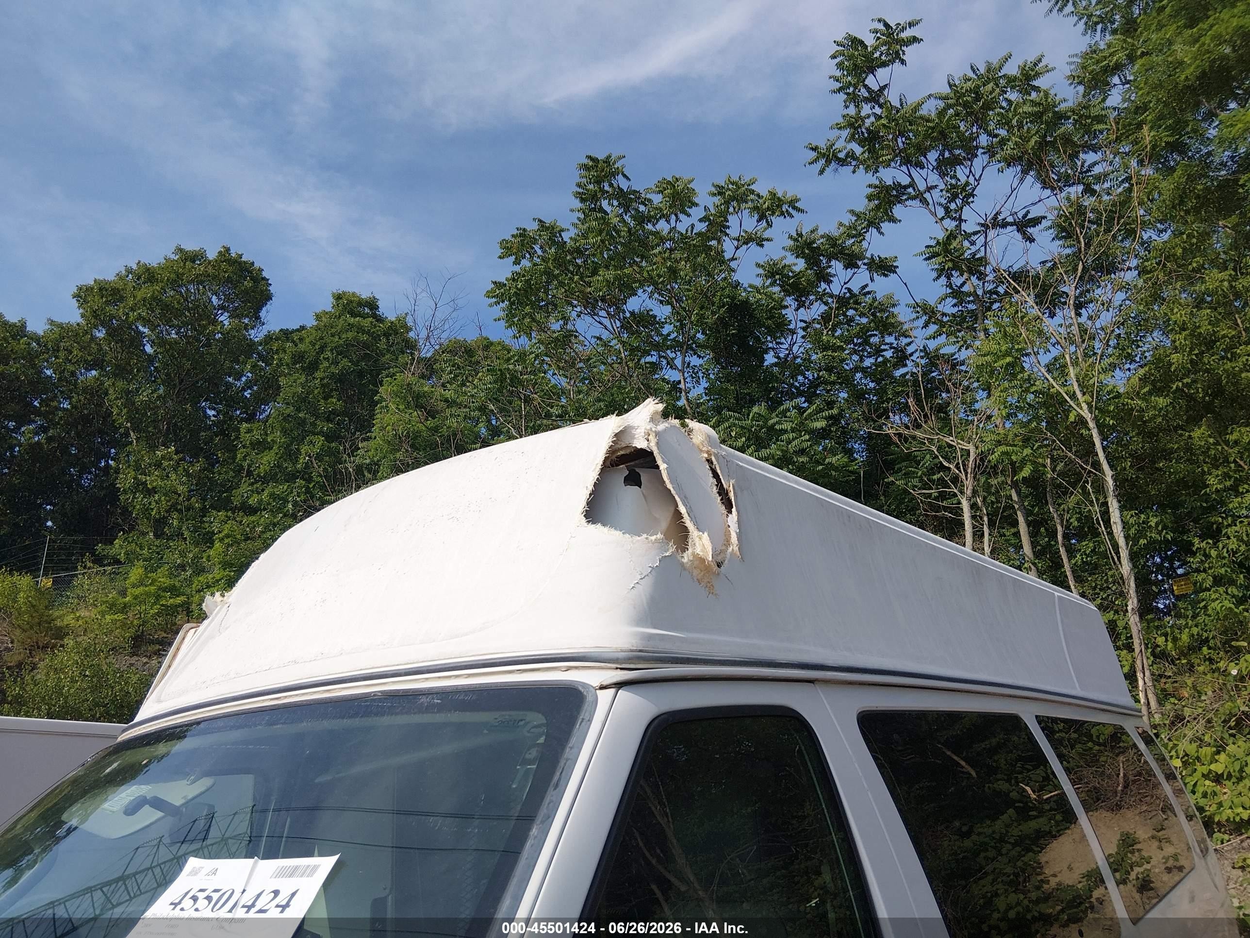 2009 Ford E-150 Commercial White vin: 1FTNS14W89DA90881