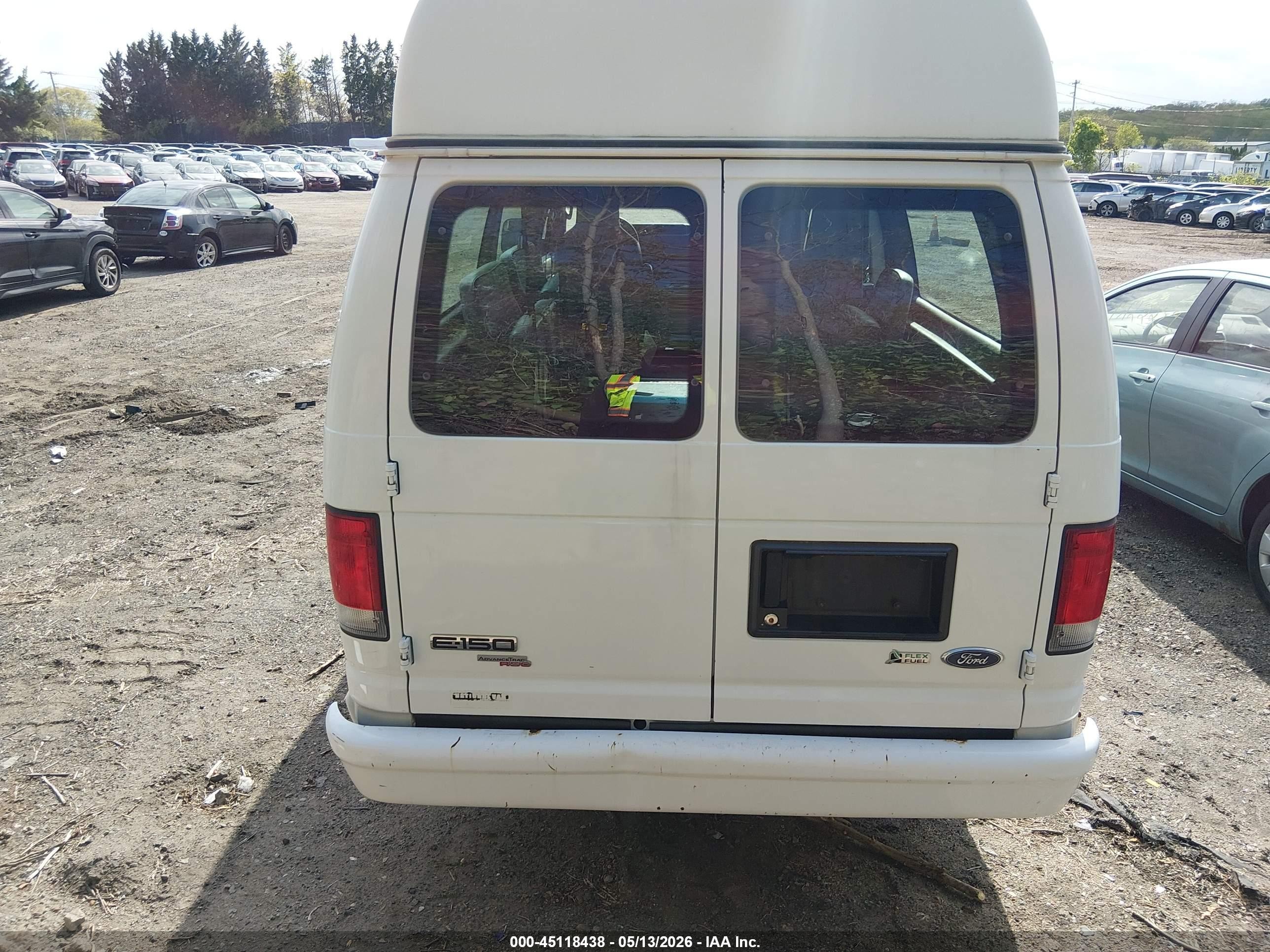 2013 Ford Econoline Cargo Van Commercial White vin: 1FTNS1EW1DDB32198
