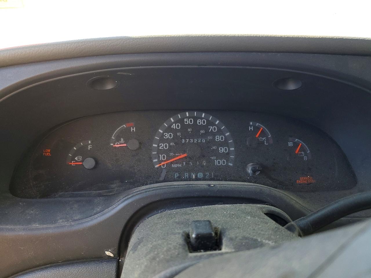 2003 Ford Econoline E250 Van White vin: 1FTNS24L13HA09439