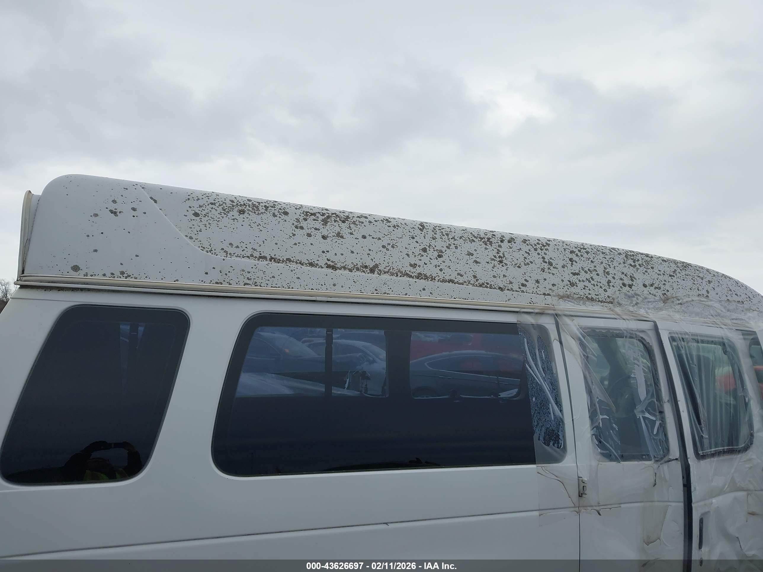 2009 Ford E-250 Commercial/recreational Белый vin: 1FTNS24L39DA46086