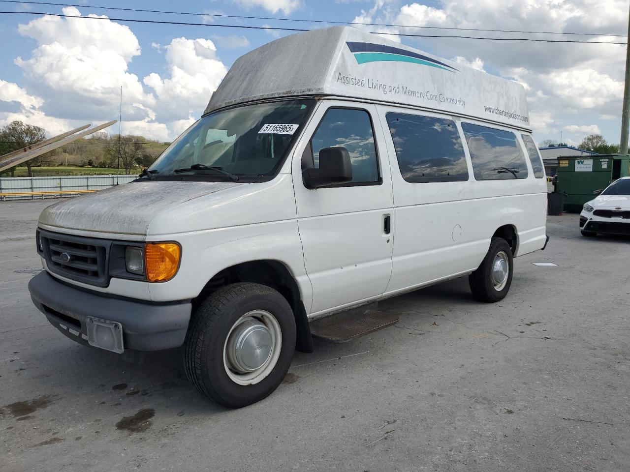 2006 Ford Econoline E250 Van Белый vin: 1FTNS24L46HA61944