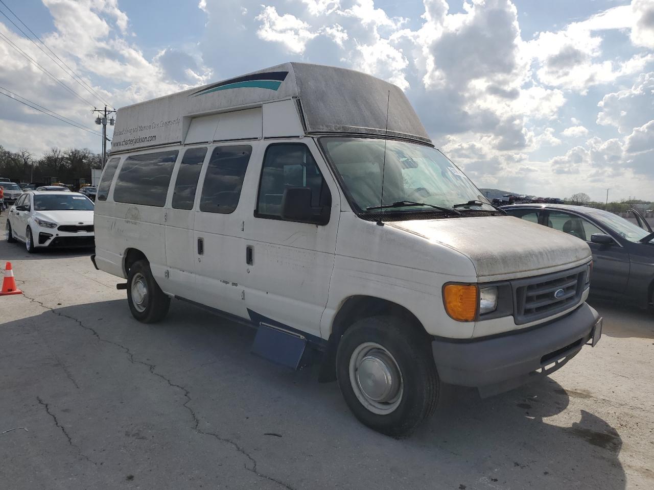 2006 Ford Econoline E250 Van Белый vin: 1FTNS24L46HA61944