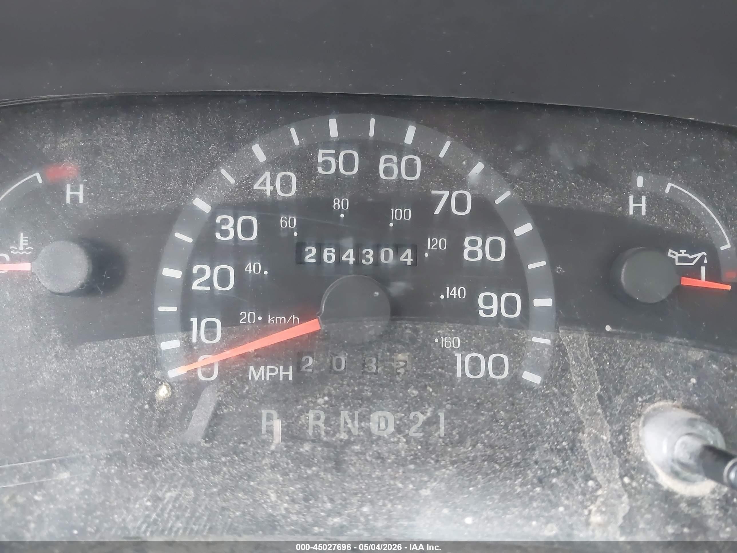 2003 Ford E-250 Commercial/recreational White vin: 1FTNS24L73HA12555
