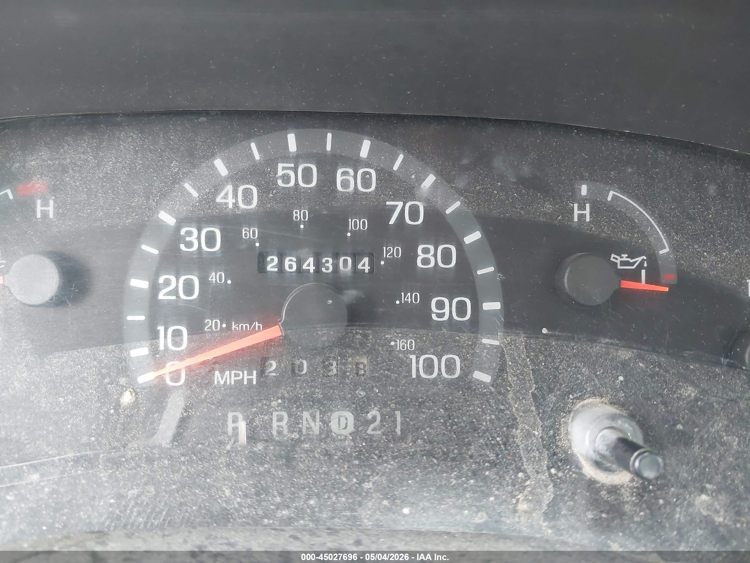 2003 Ford E-250 Commercial/recreational White vin: 1FTNS24L73HA12555