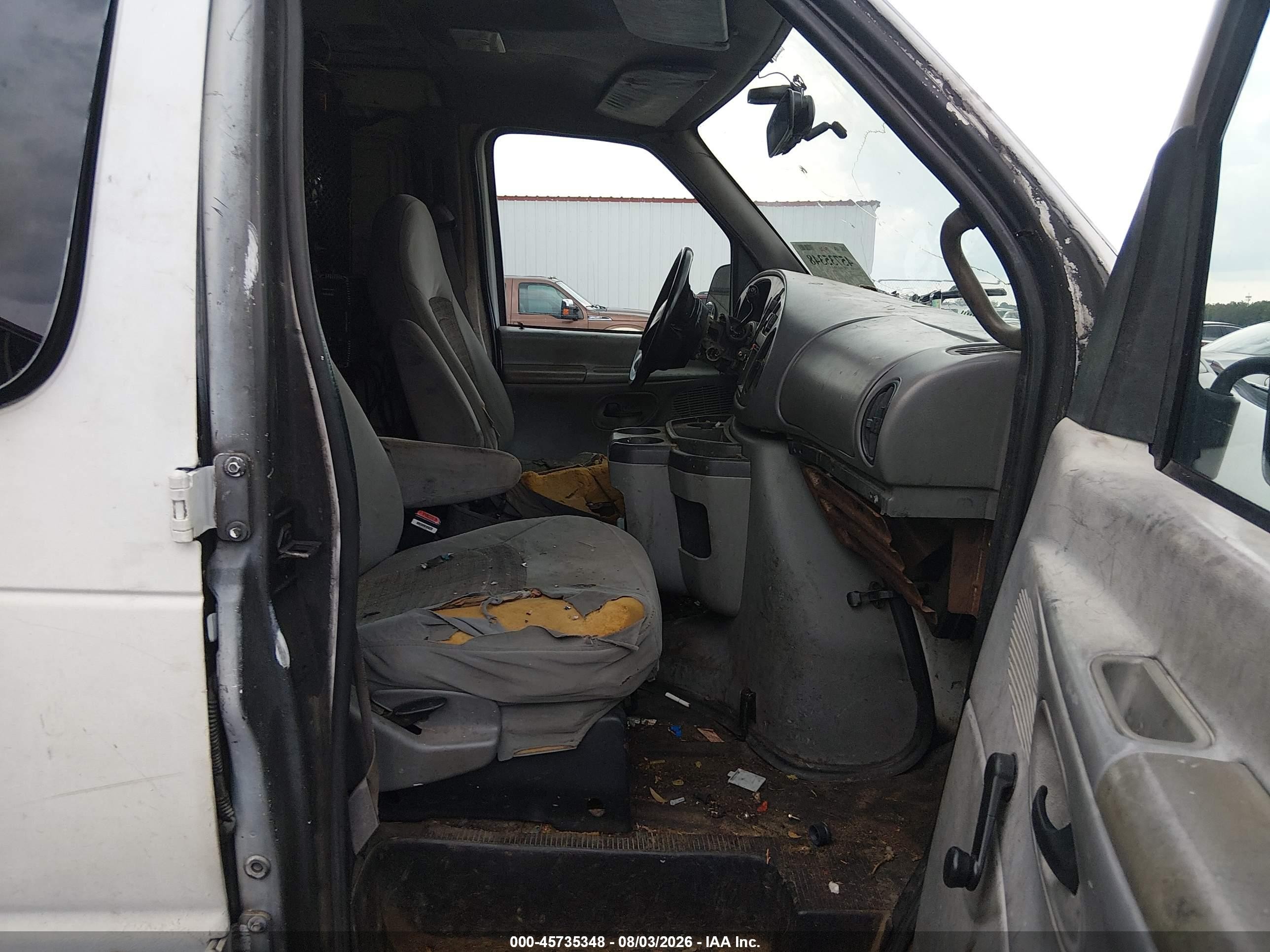 2000 Ford E-250 Commercial/recreational Белый vin: 1FTNS24L8YHB07973