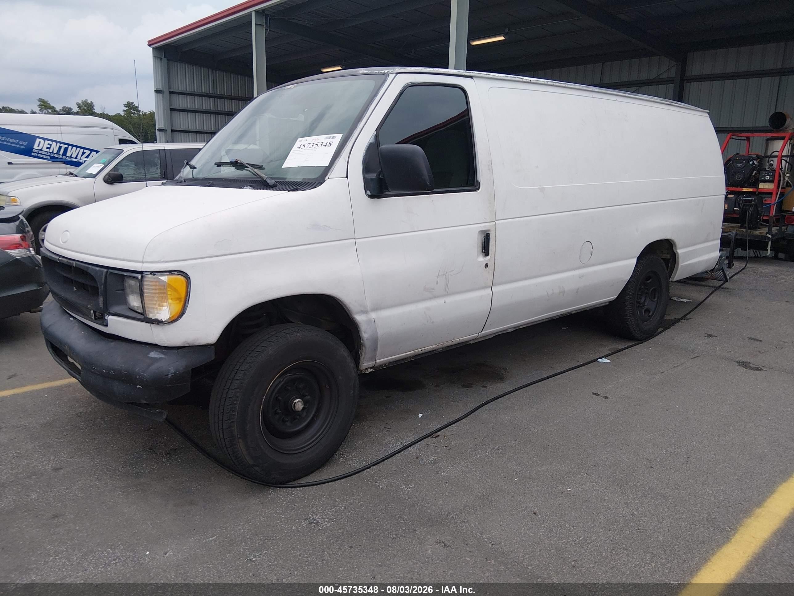 2000 Ford E-250 Commercial/recreational Белый vin: 1FTNS24L8YHB07973