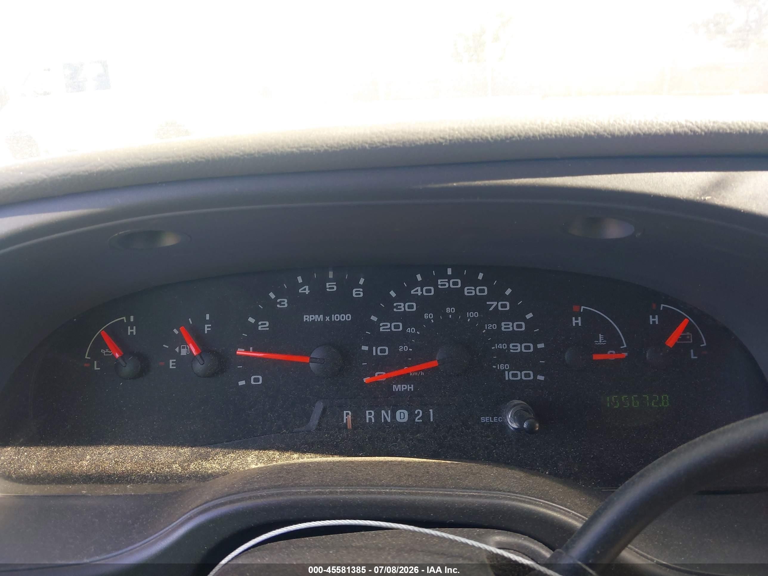 2006 Ford E-250 Commercial/recreational White vin: 1FTNS24W26DB37484