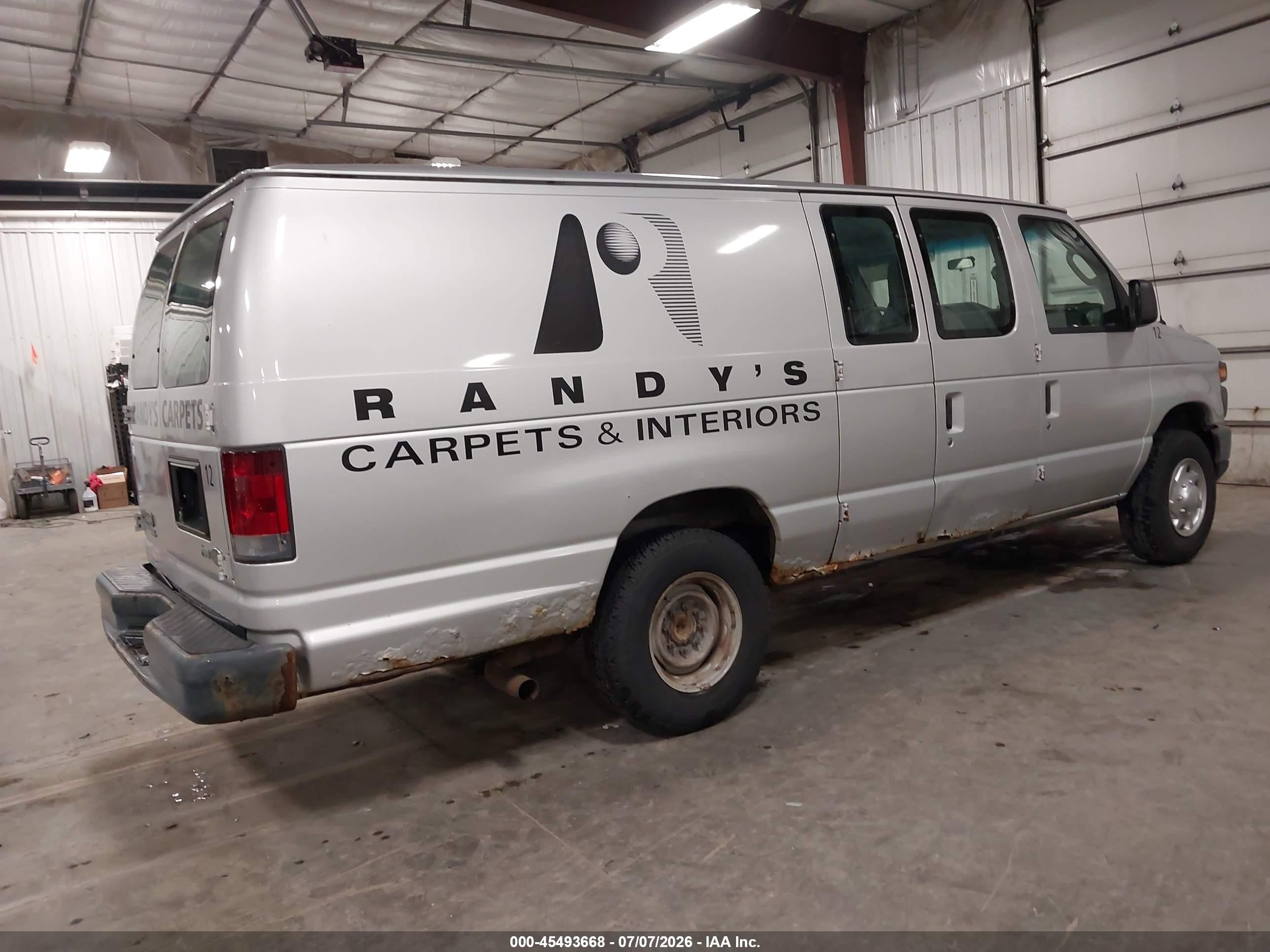 2012 Ford E-250   Silver vin: 1FTNS2EL0CDA92237