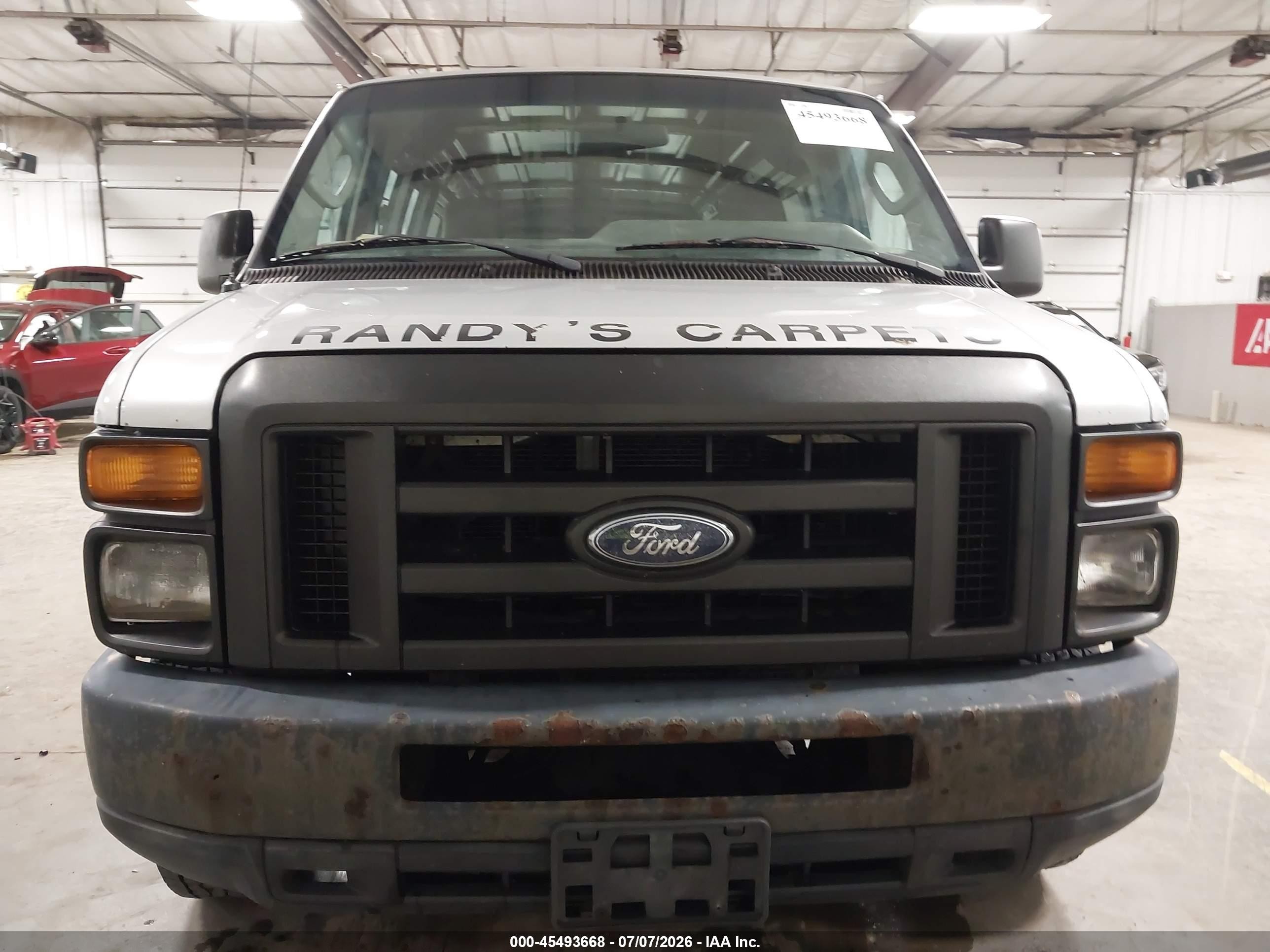 2012 Ford E-250   Silver vin: 1FTNS2EL0CDA92237