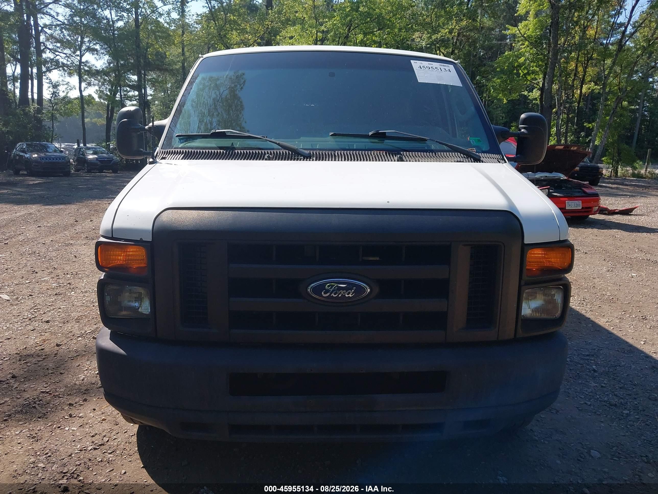 2011 Ford E-250 Commercial White vin: 1FTNS2EL1BDA46916