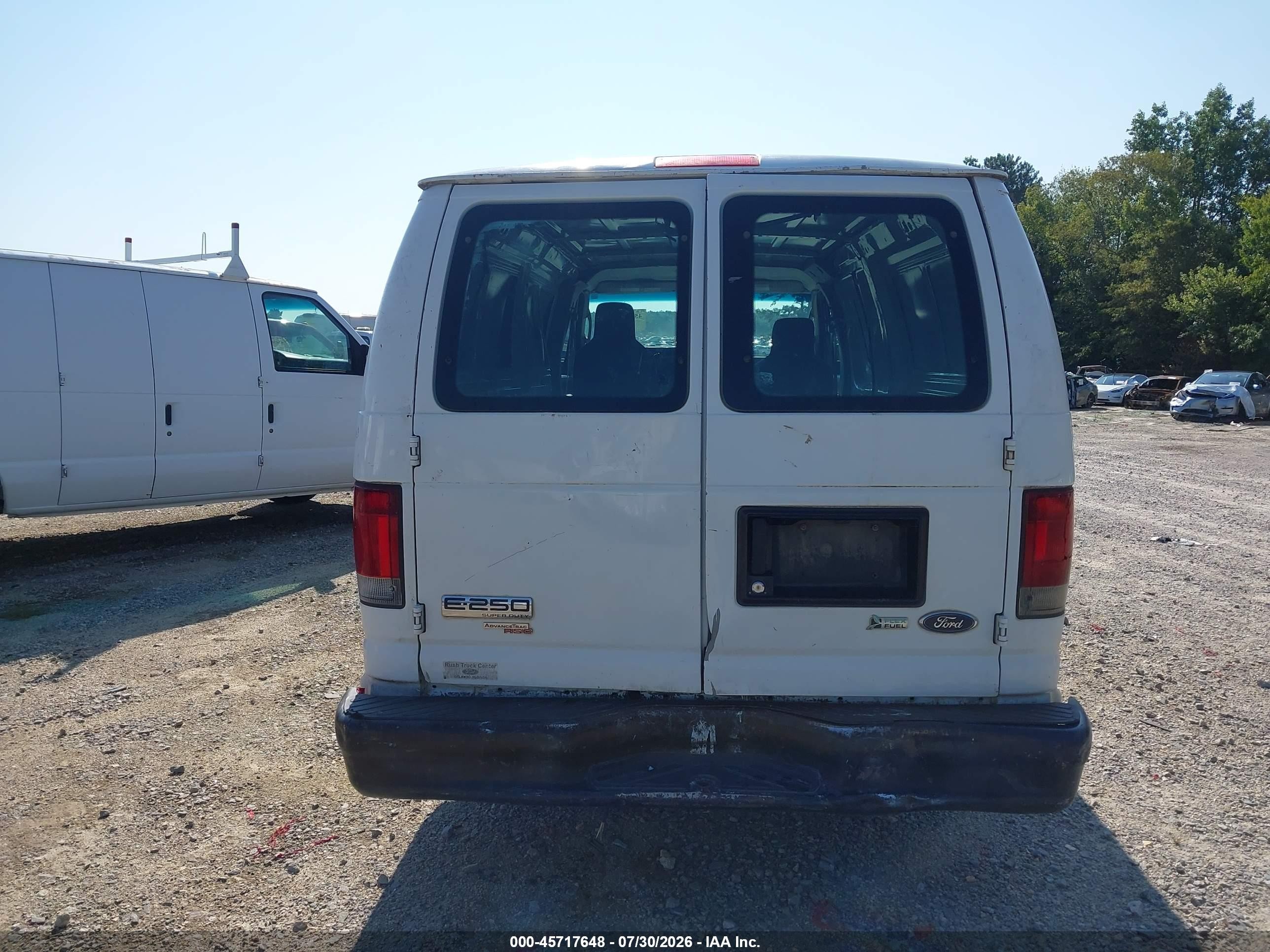 2013 Ford E-250 Commercial Белый vin: 1FTNS2EL2DDA81239