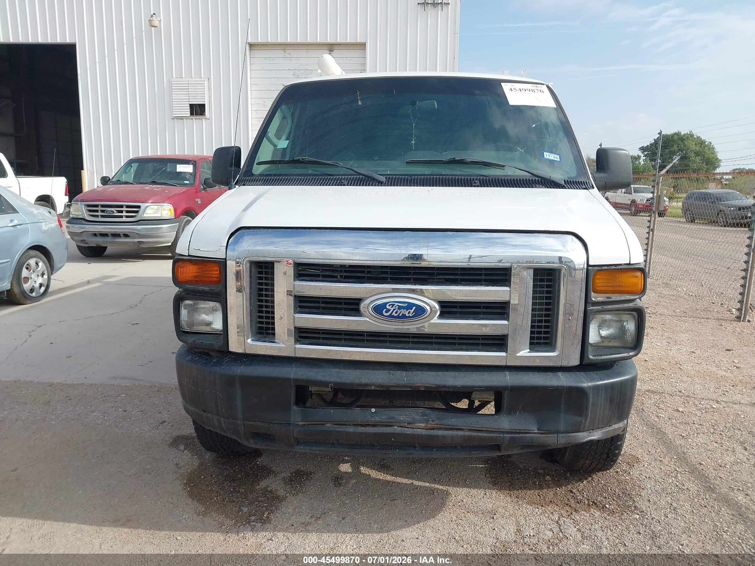 2014 Ford E-250 Commercial/recreational White vin: 1FTNS2EL3EDA45464