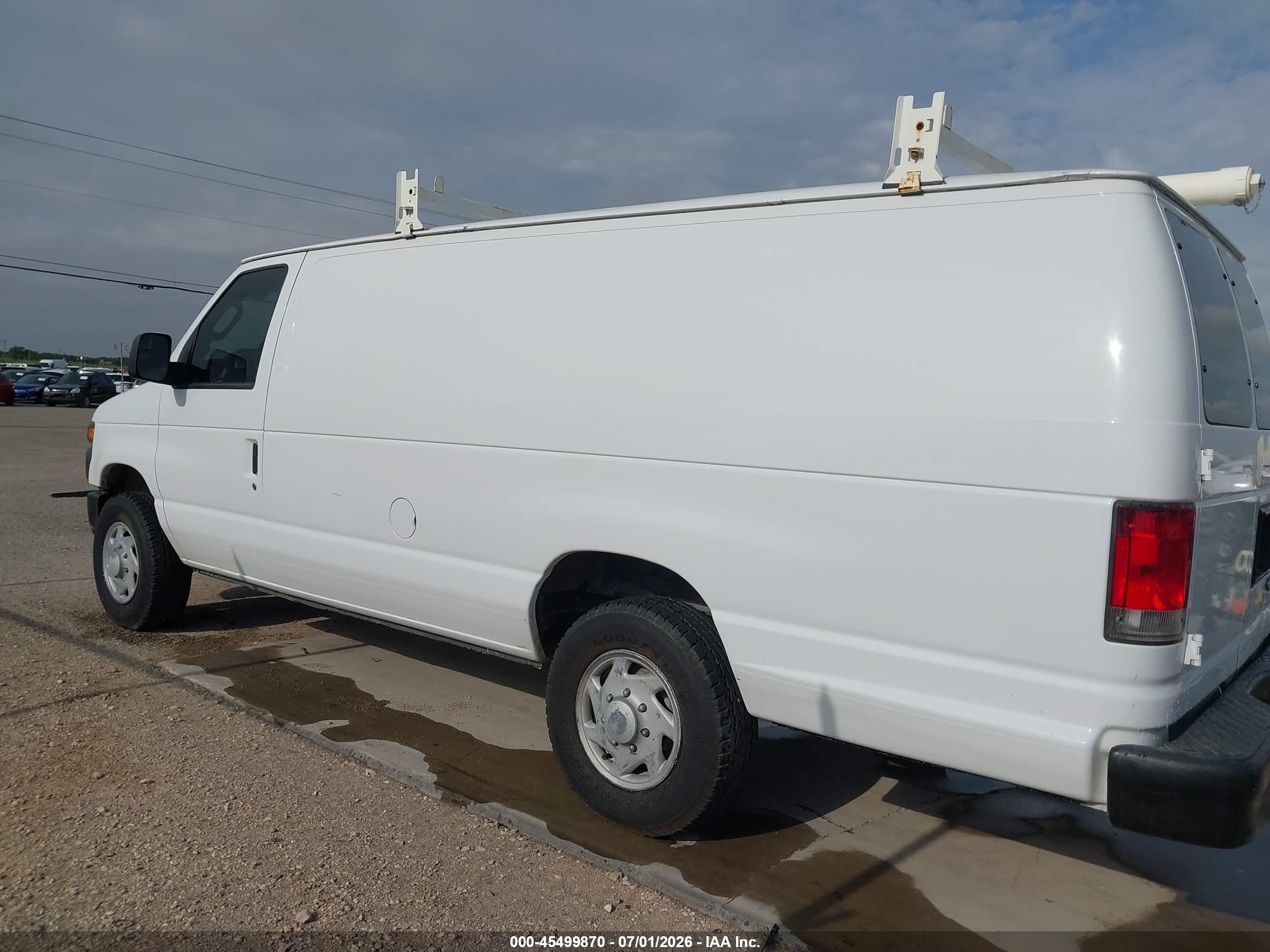 2014 Ford E-250 Commercial/recreational White vin: 1FTNS2EL3EDA45464
