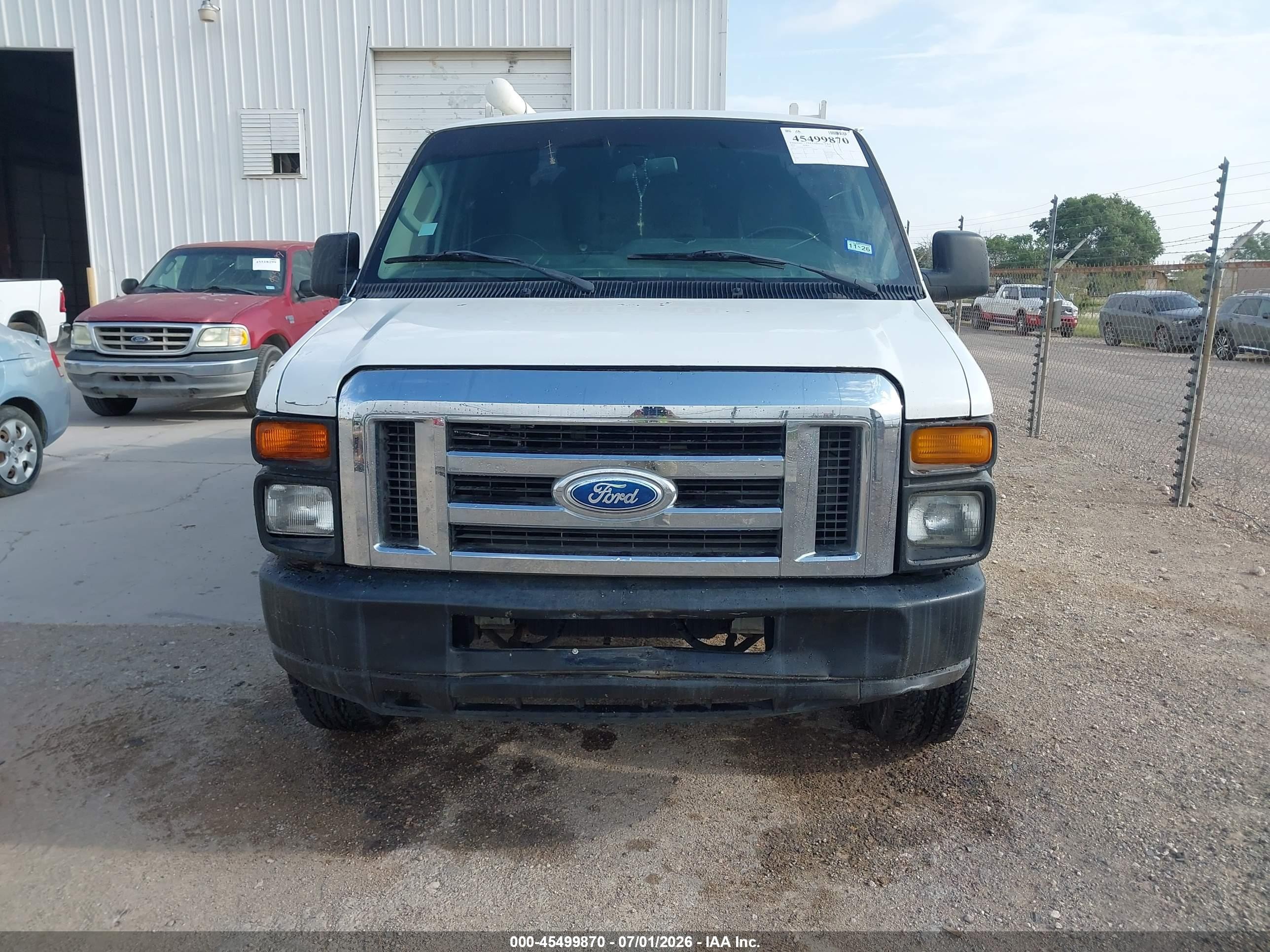 2014 Ford E-250 Commercial/recreational White vin: 1FTNS2EL3EDA45464
