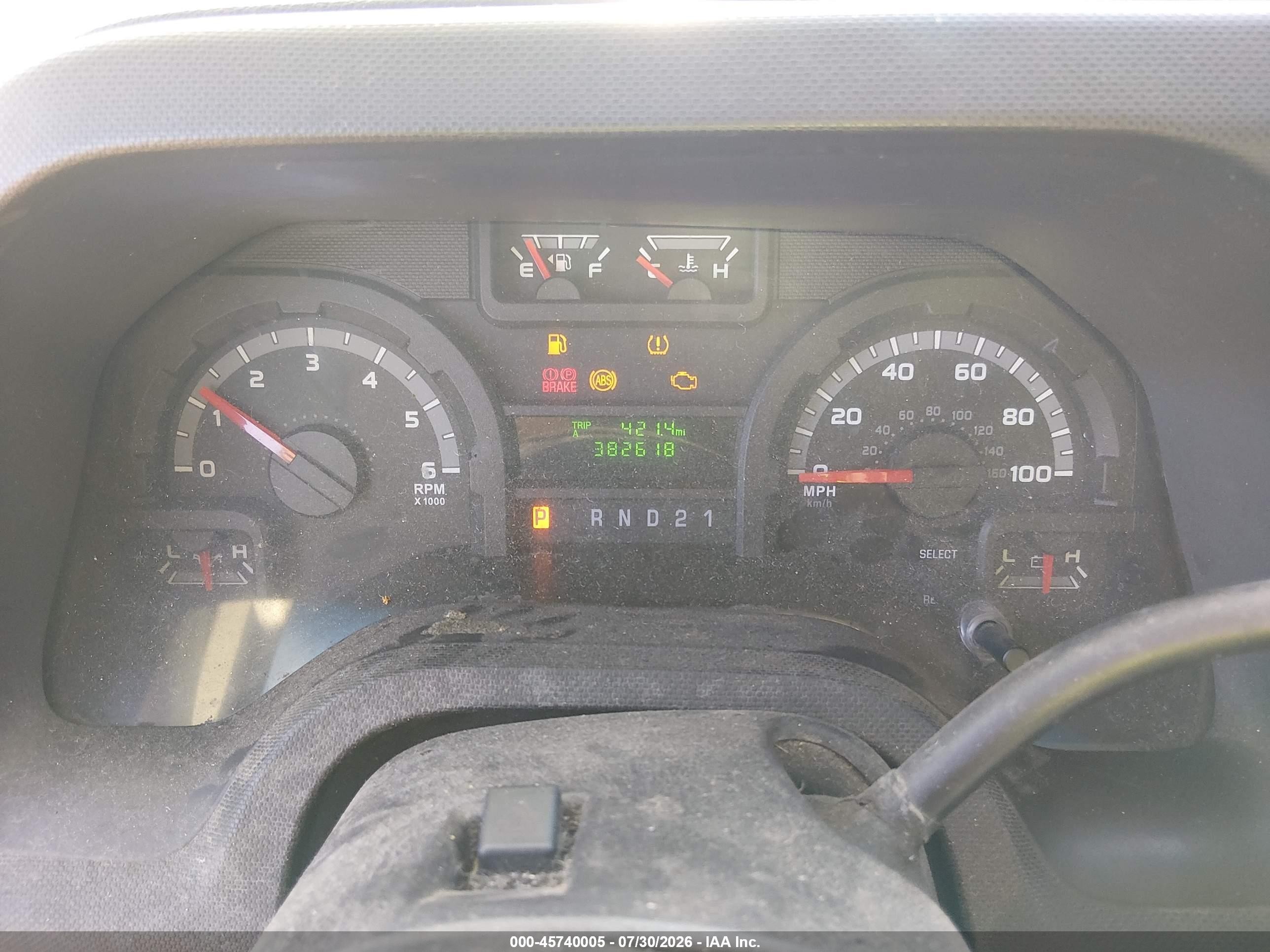 2010 Ford E-250 Commercial/recreational Синий vin: 1FTNS2EL7ADA94290